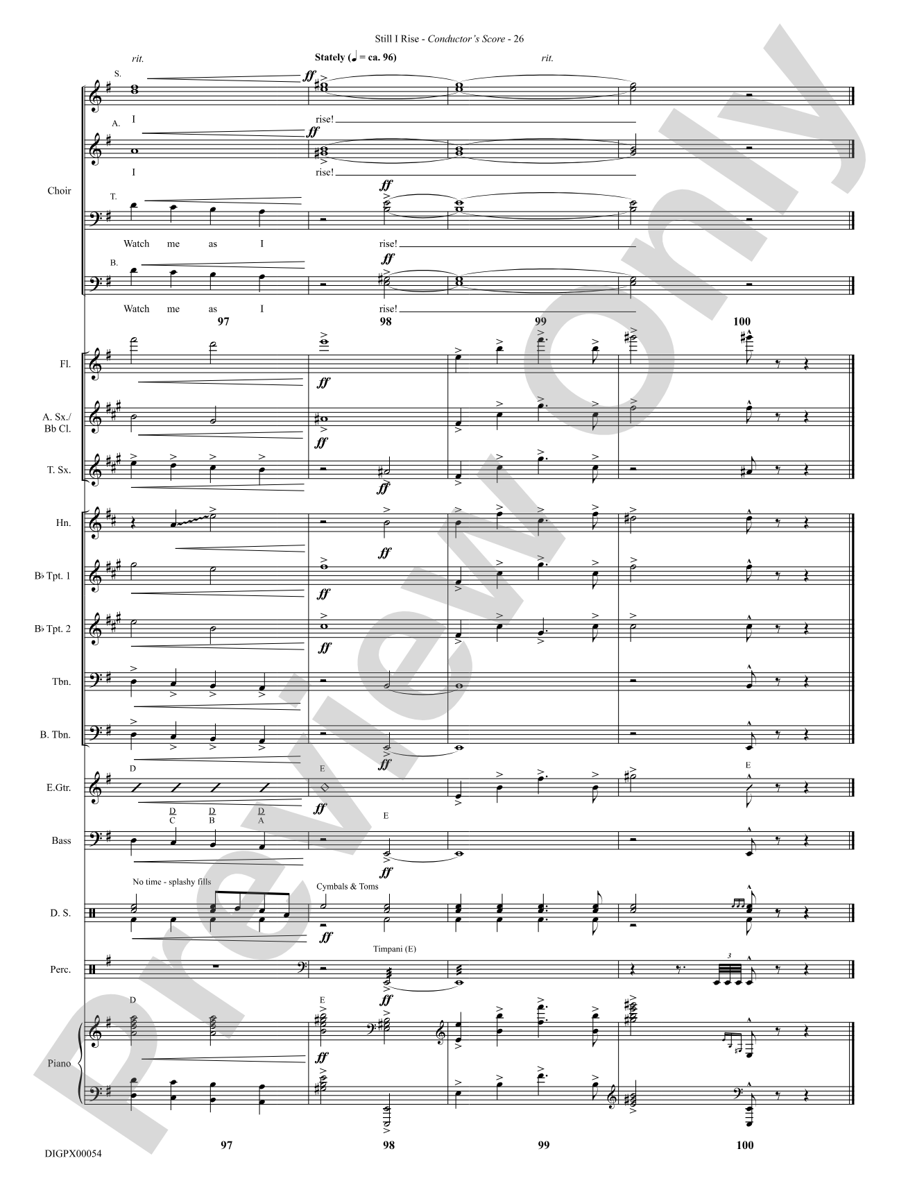 Still I Rise: Choral SoundPax