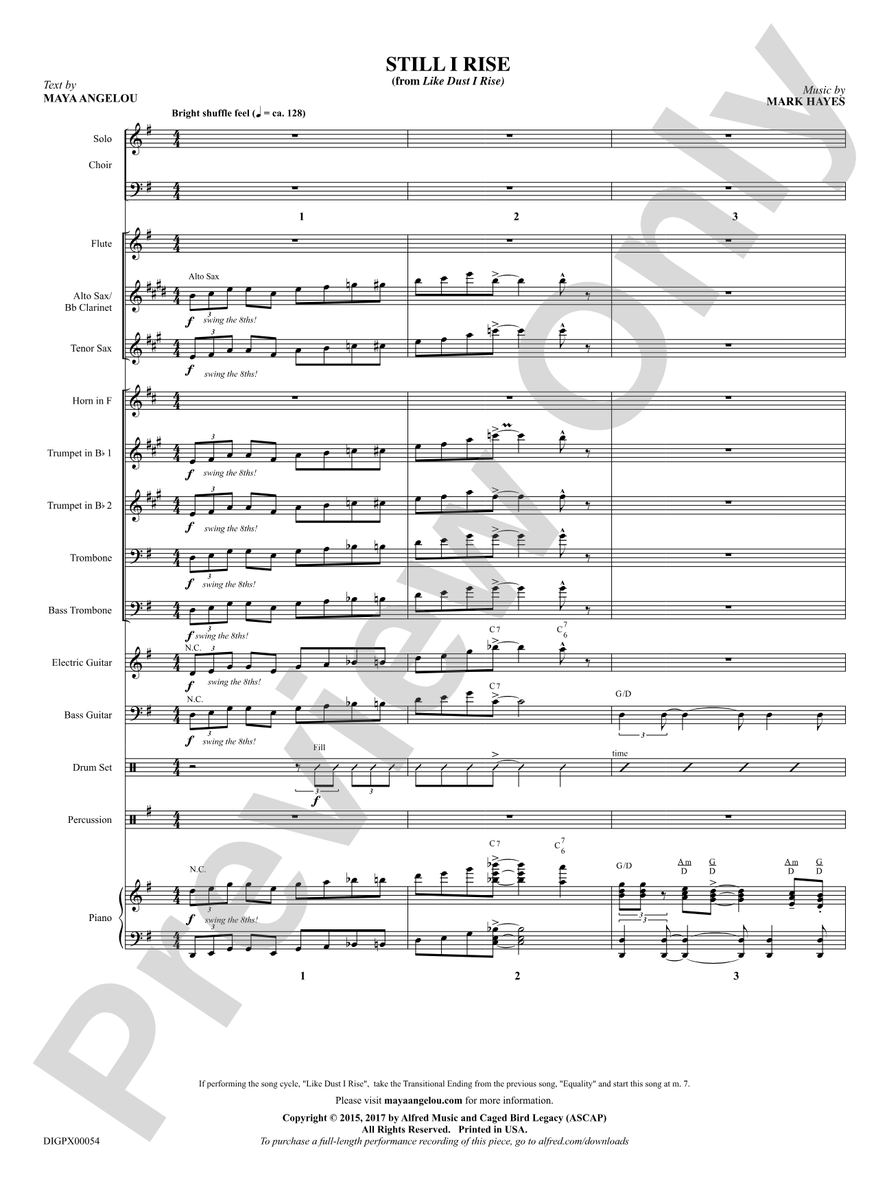 Still I Rise: Choral SoundPax