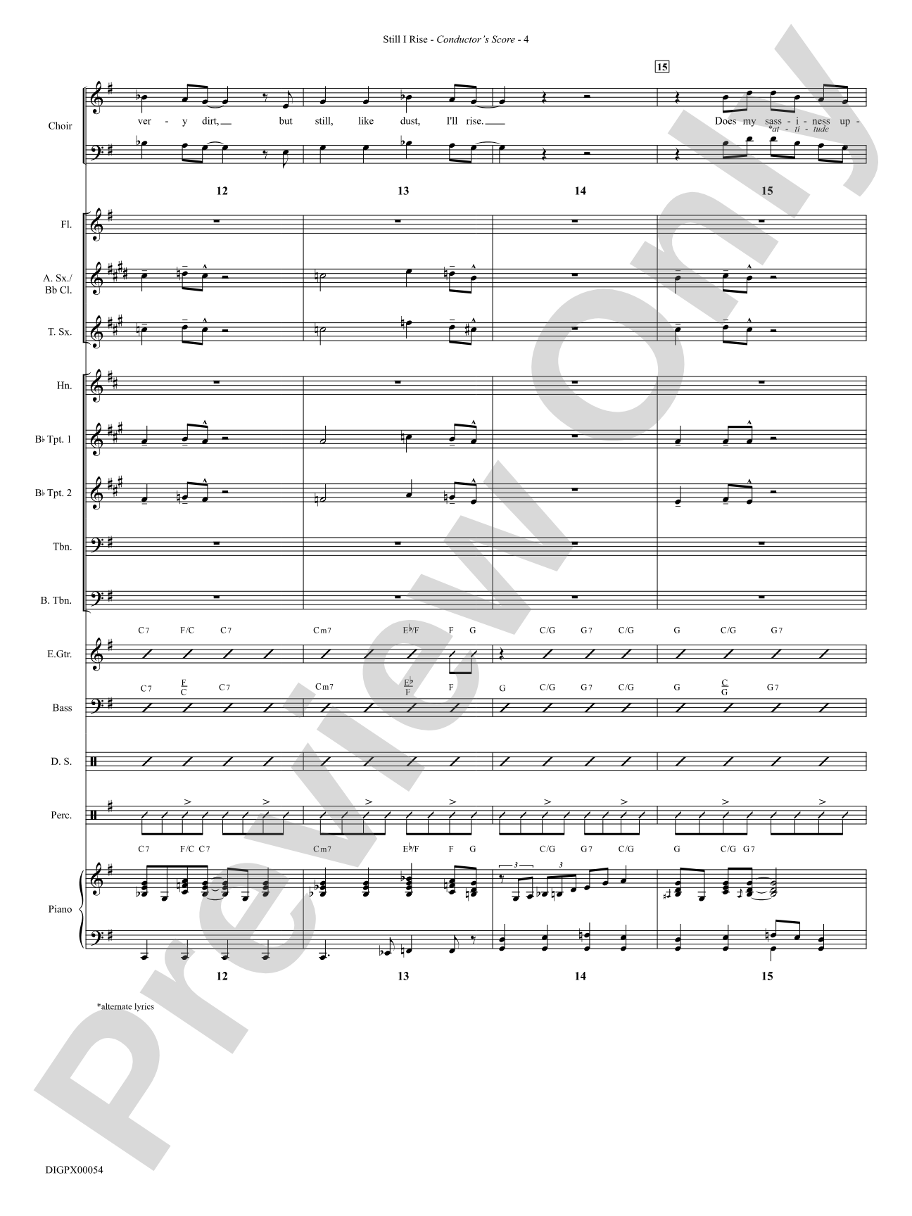 Still I Rise: Choral SoundPax