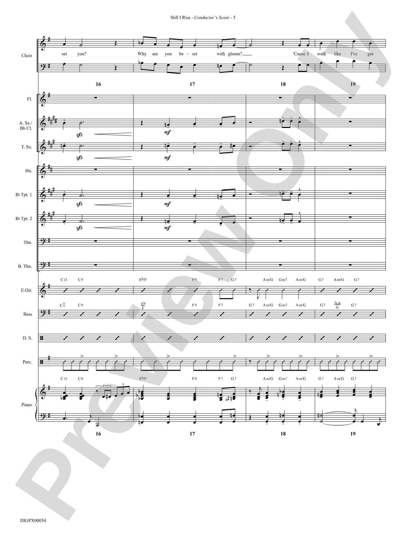 Still I Rise: Choral SoundPax