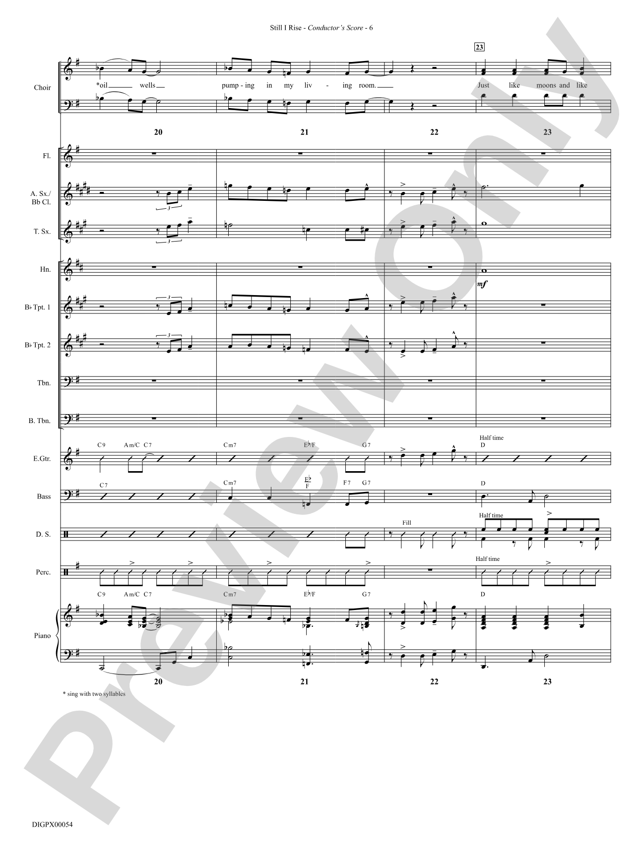 Still I Rise: Choral SoundPax