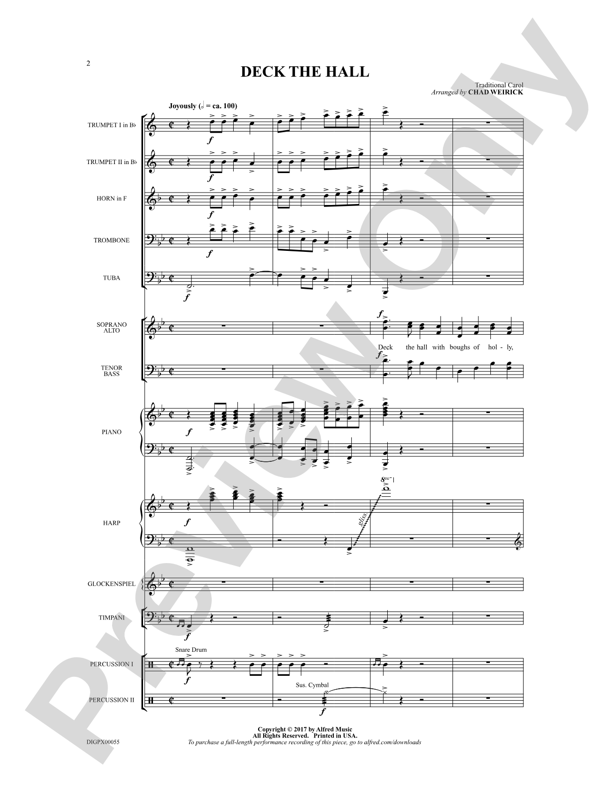 Deck the Hall: Choral SoundPax