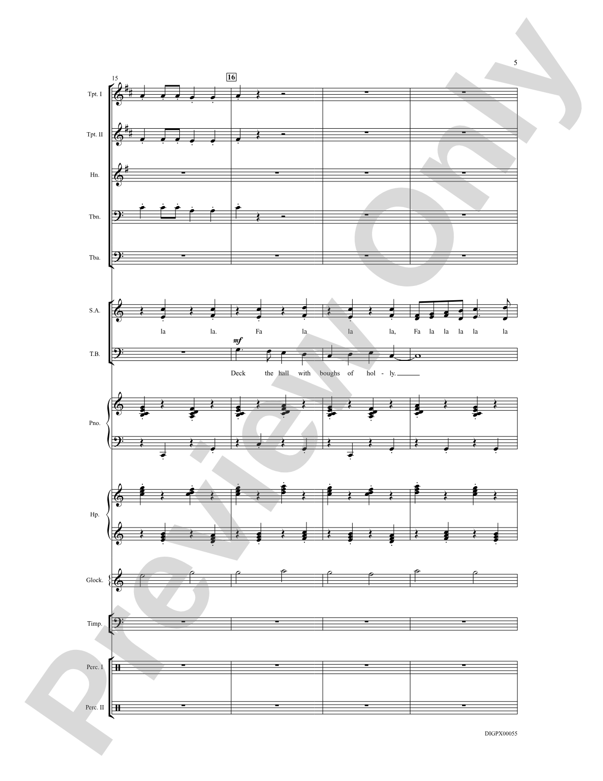 Deck the Hall: Choral SoundPax