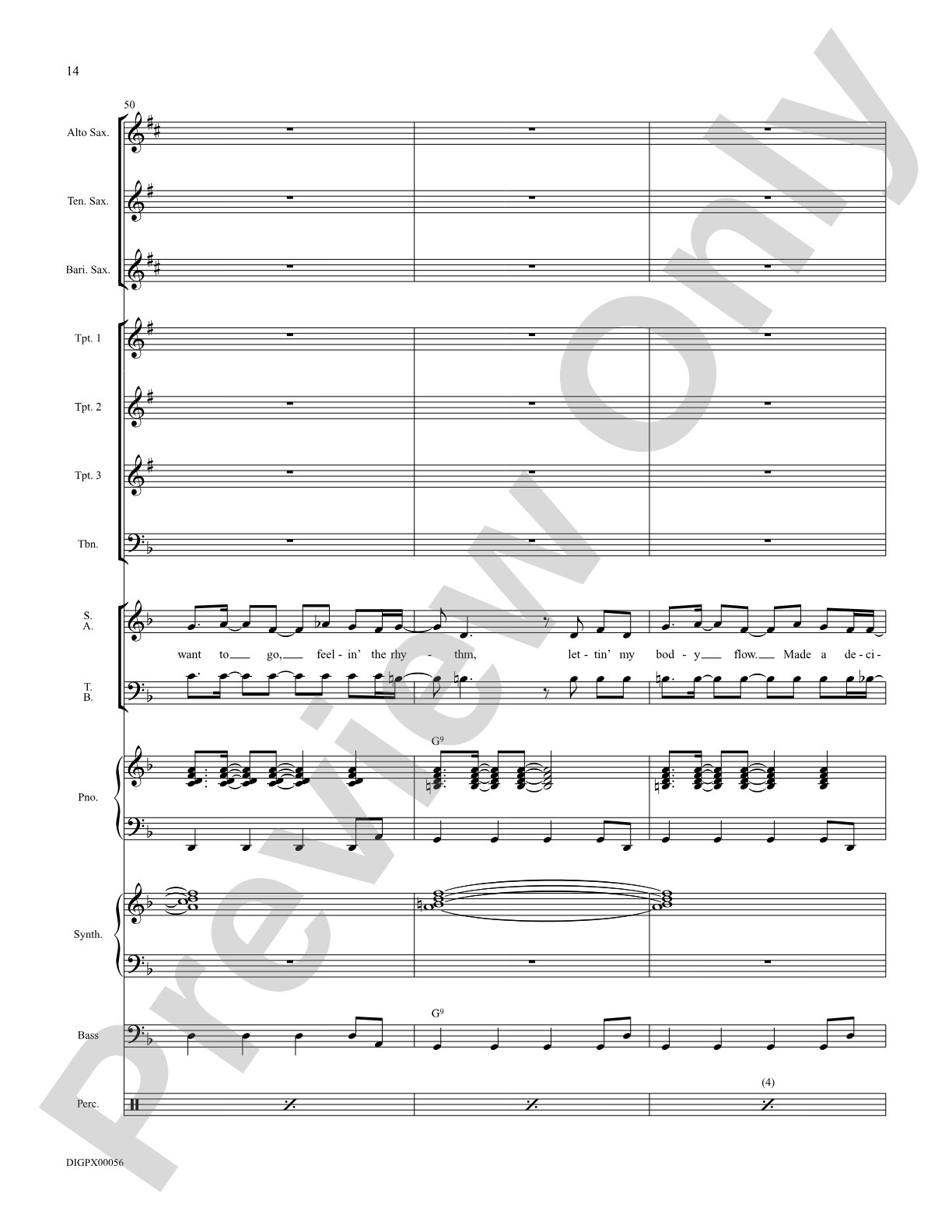 I Just Wanna Be Happy: Score