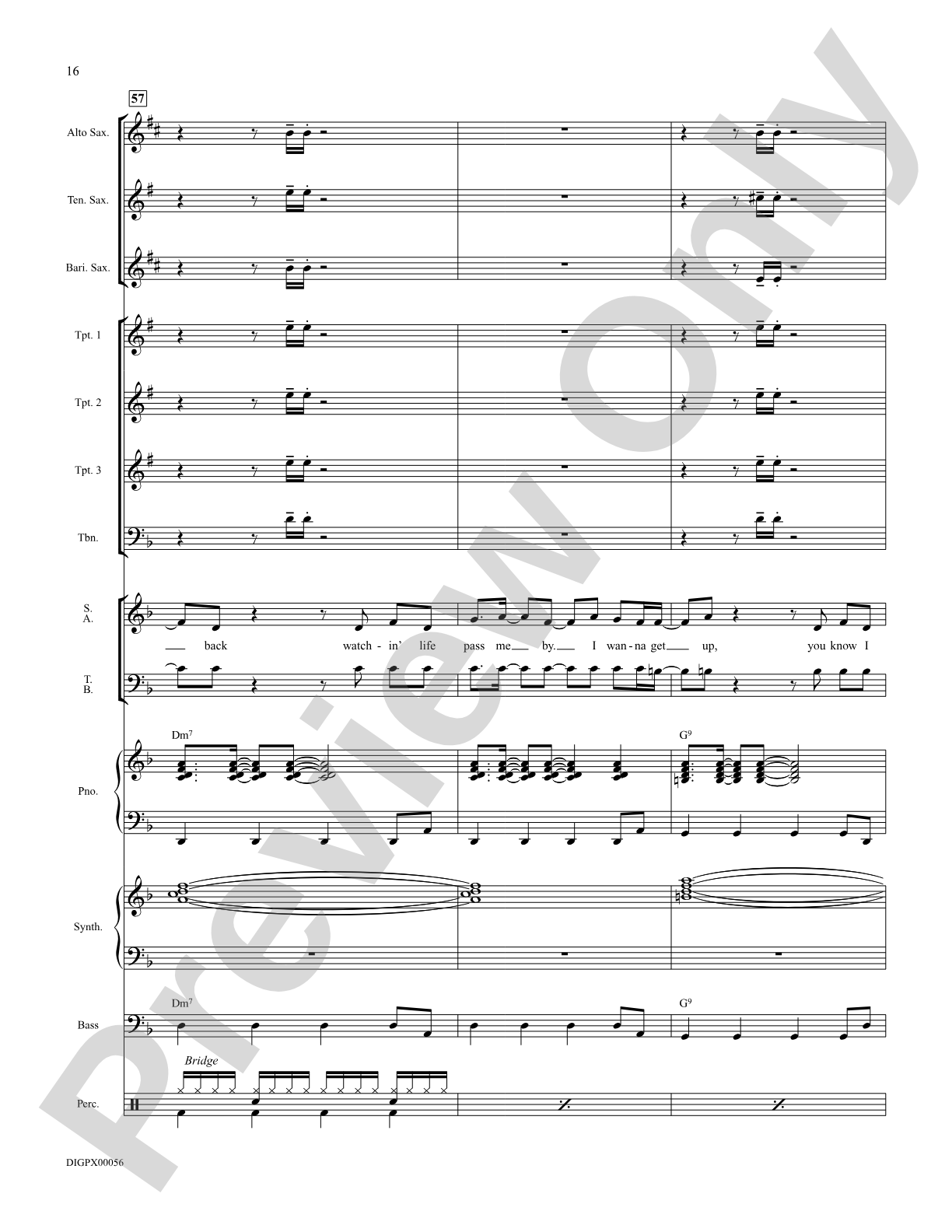 I Just Wanna Be Happy: Score