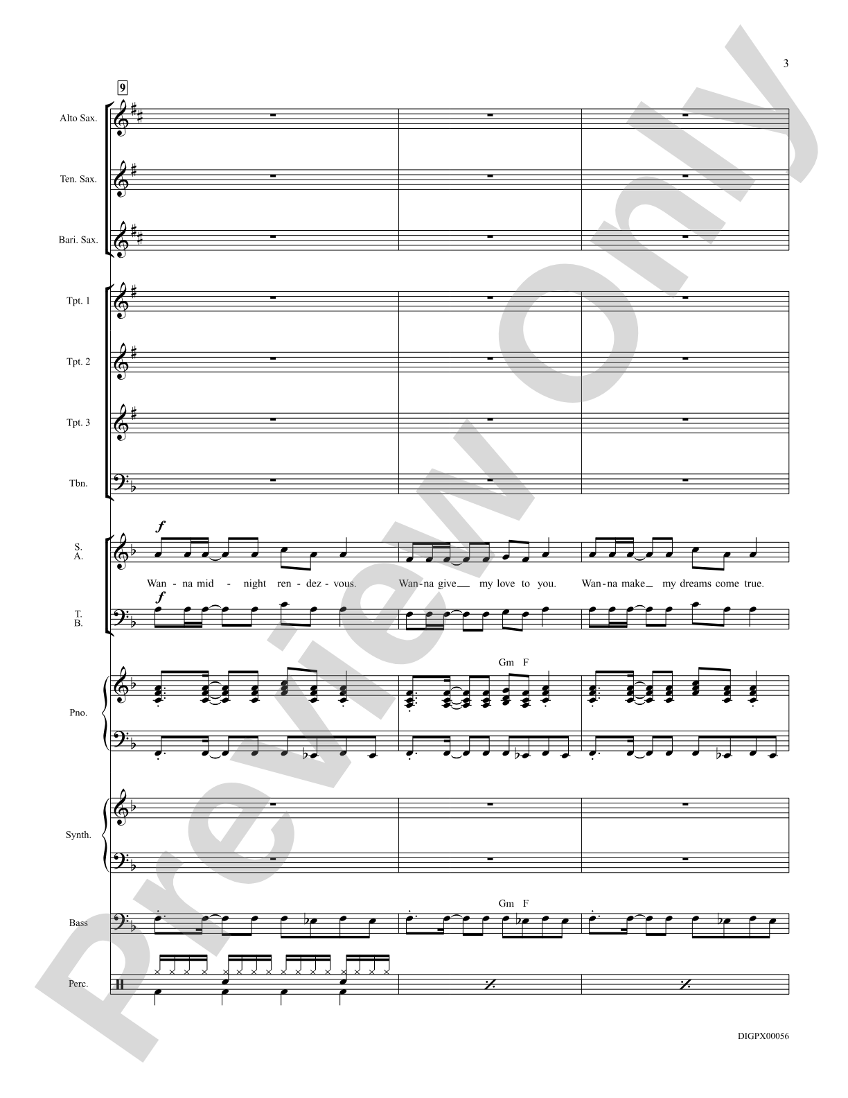 I Just Wanna Be Happy: Score