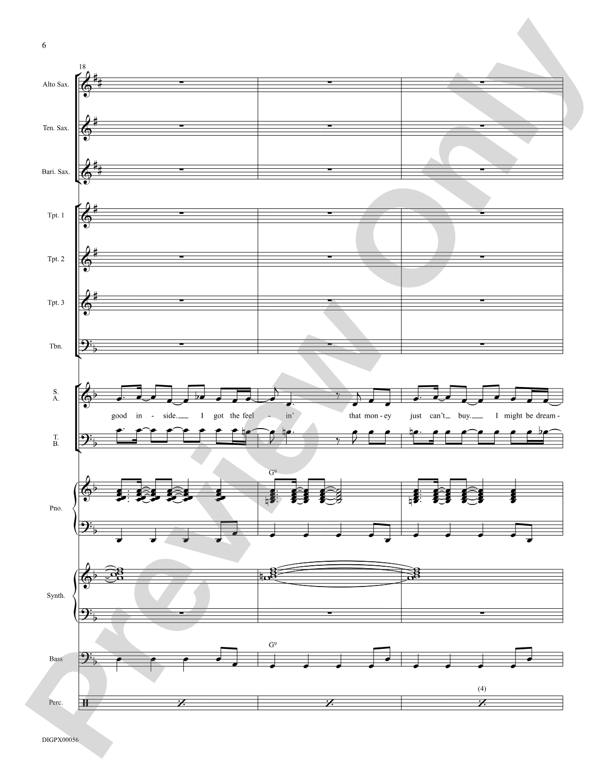 I Just Wanna Be Happy: Score