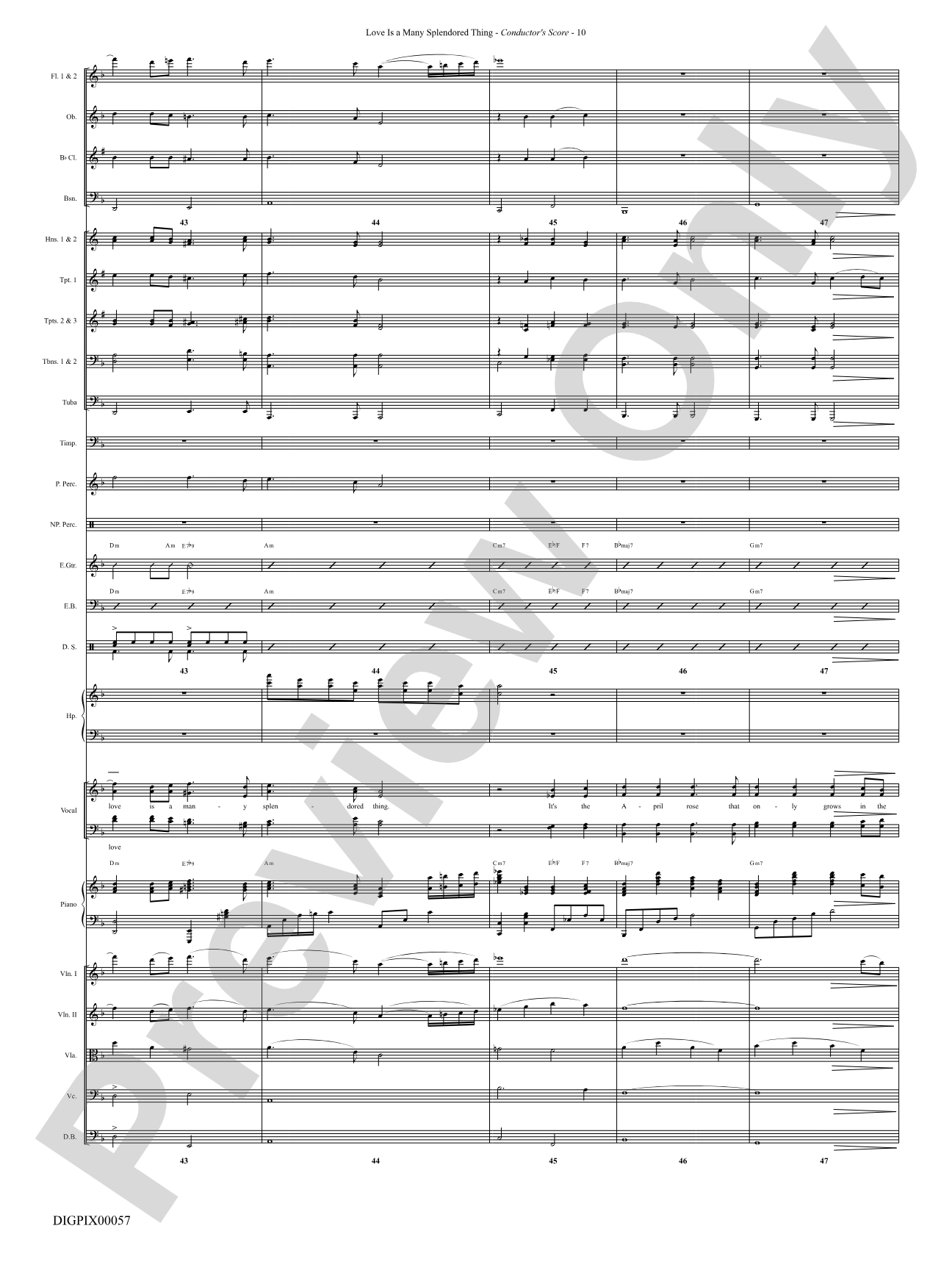 Love Is a Many Splendored Thing: Choral SoundPax