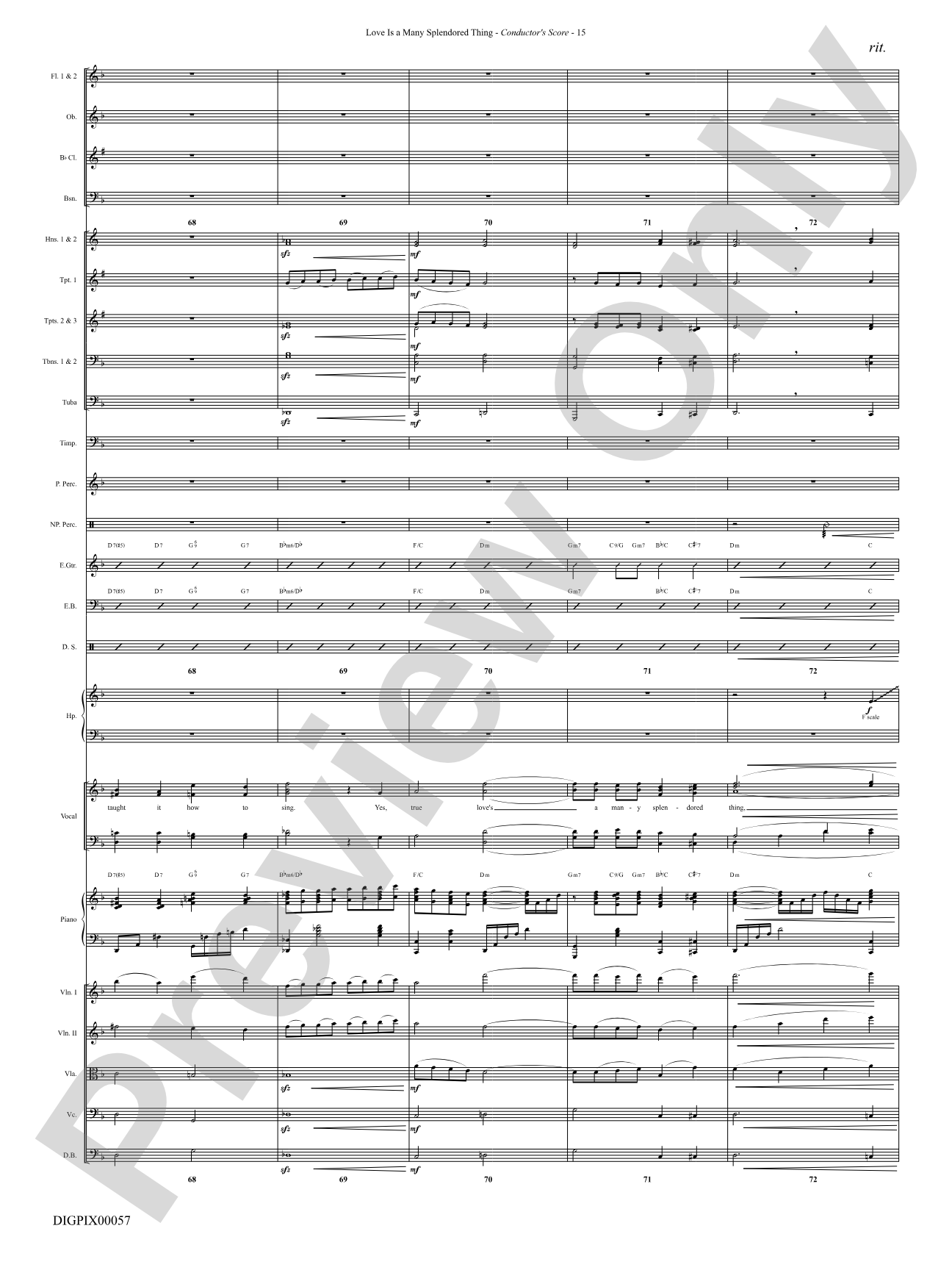 Love Is a Many Splendored Thing: Choral SoundPax