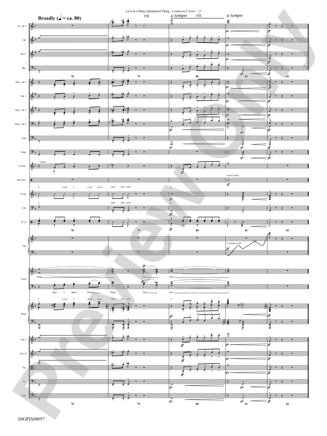 Love Is a Many Splendored Thing: Choral SoundPax