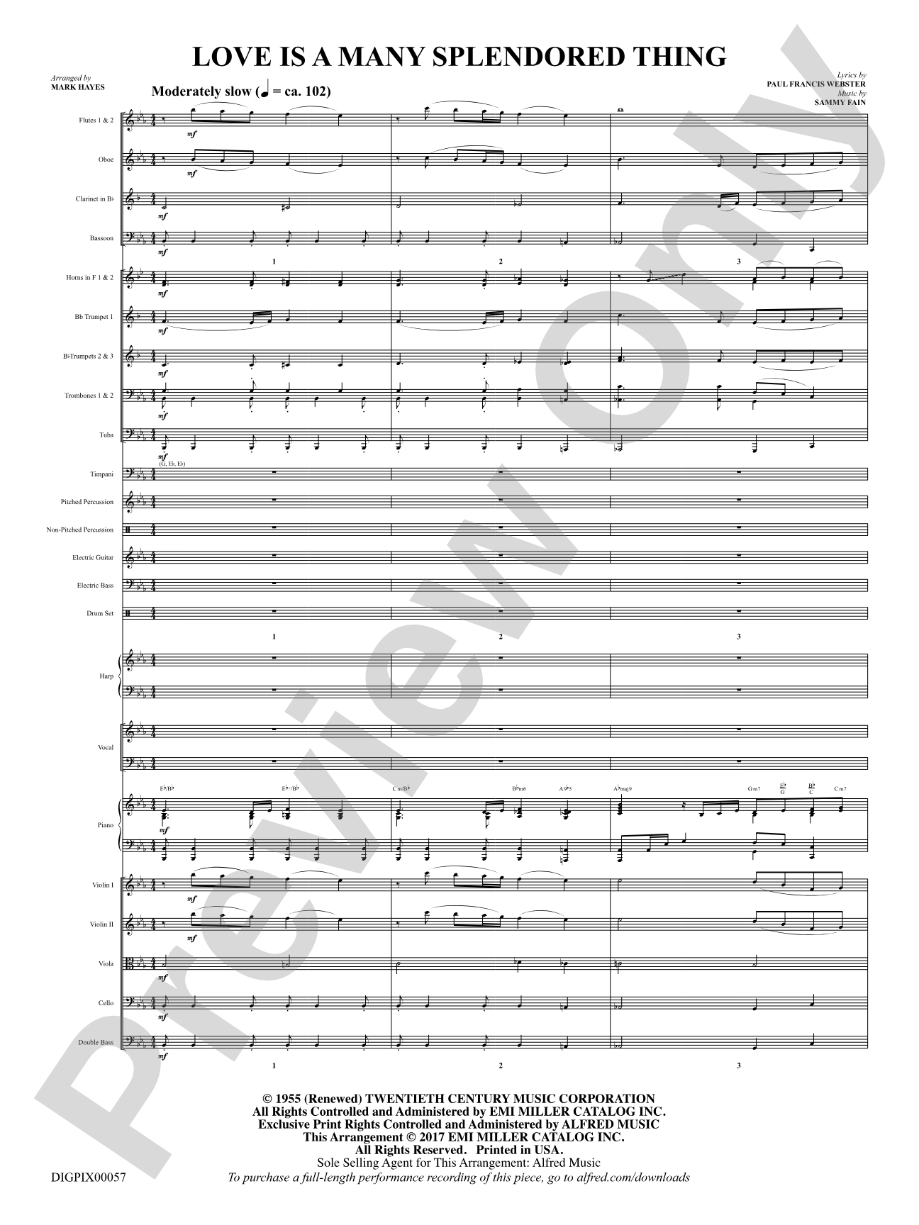 Love Is a Many Splendored Thing: Choral SoundPax