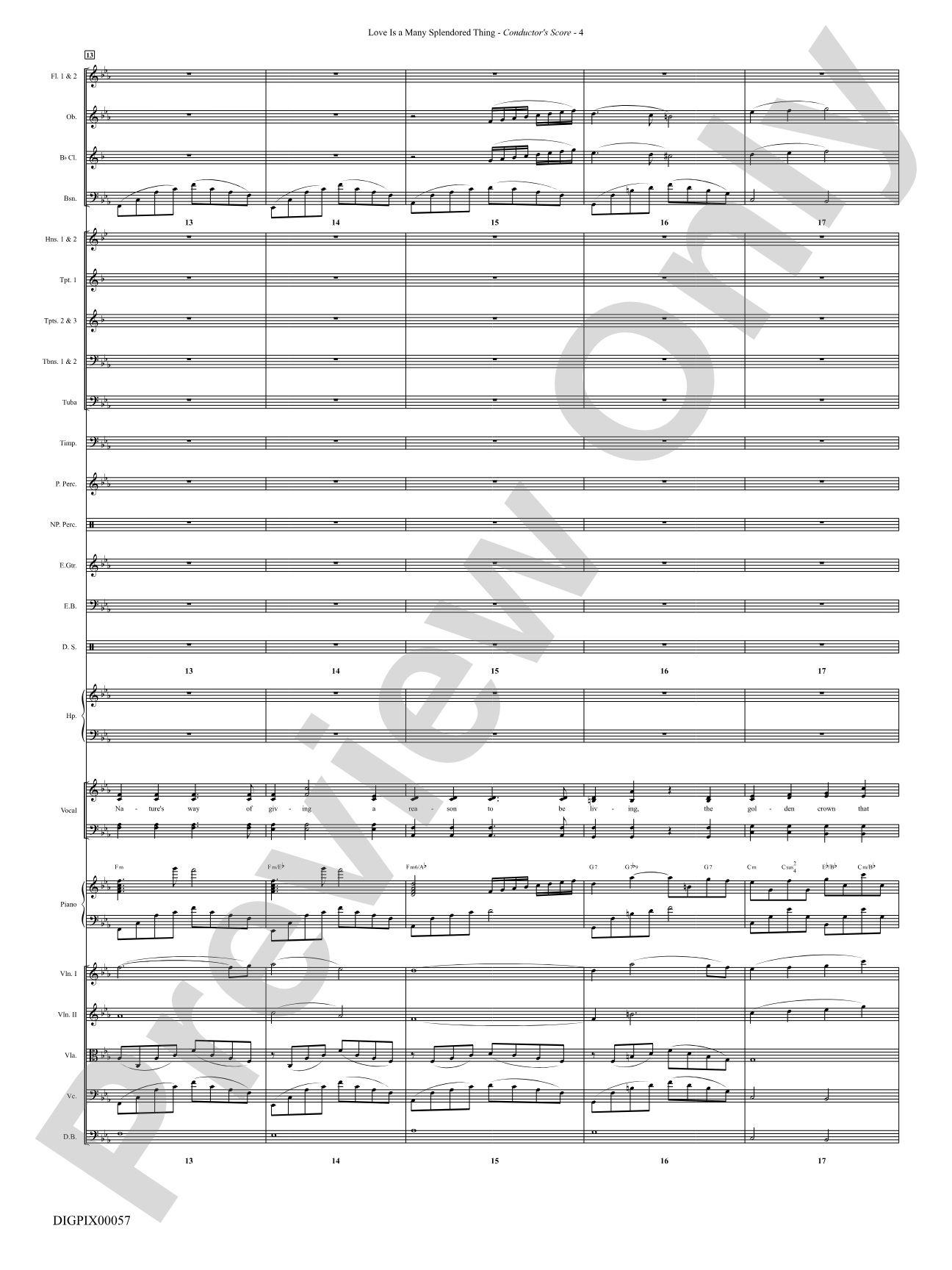 Love Is a Many Splendored Thing: Choral SoundPax