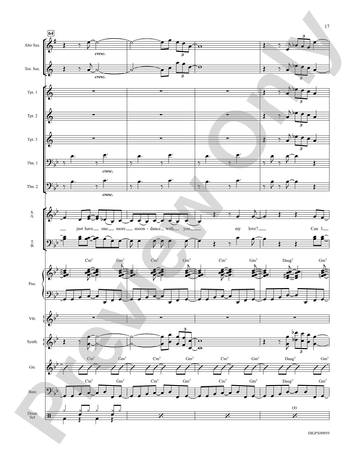 Moondance: Choral SoundPax