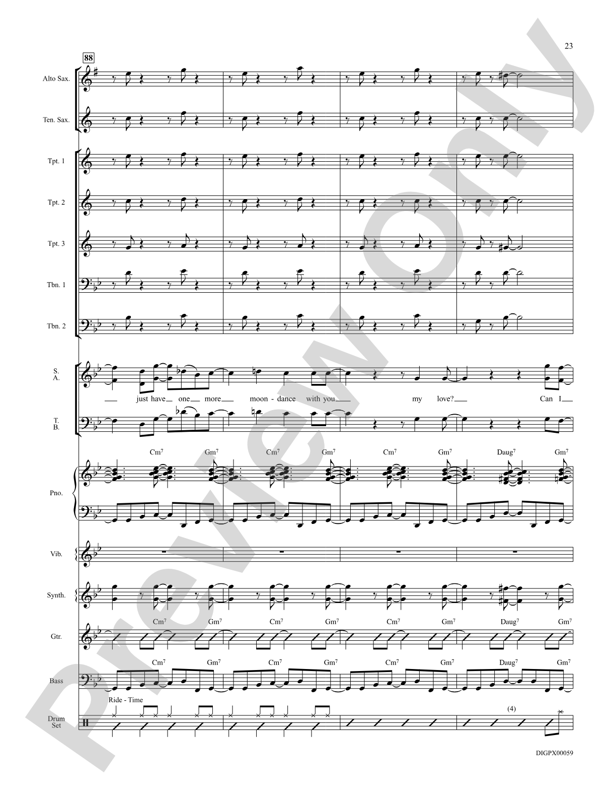 Moondance: Choral SoundPax