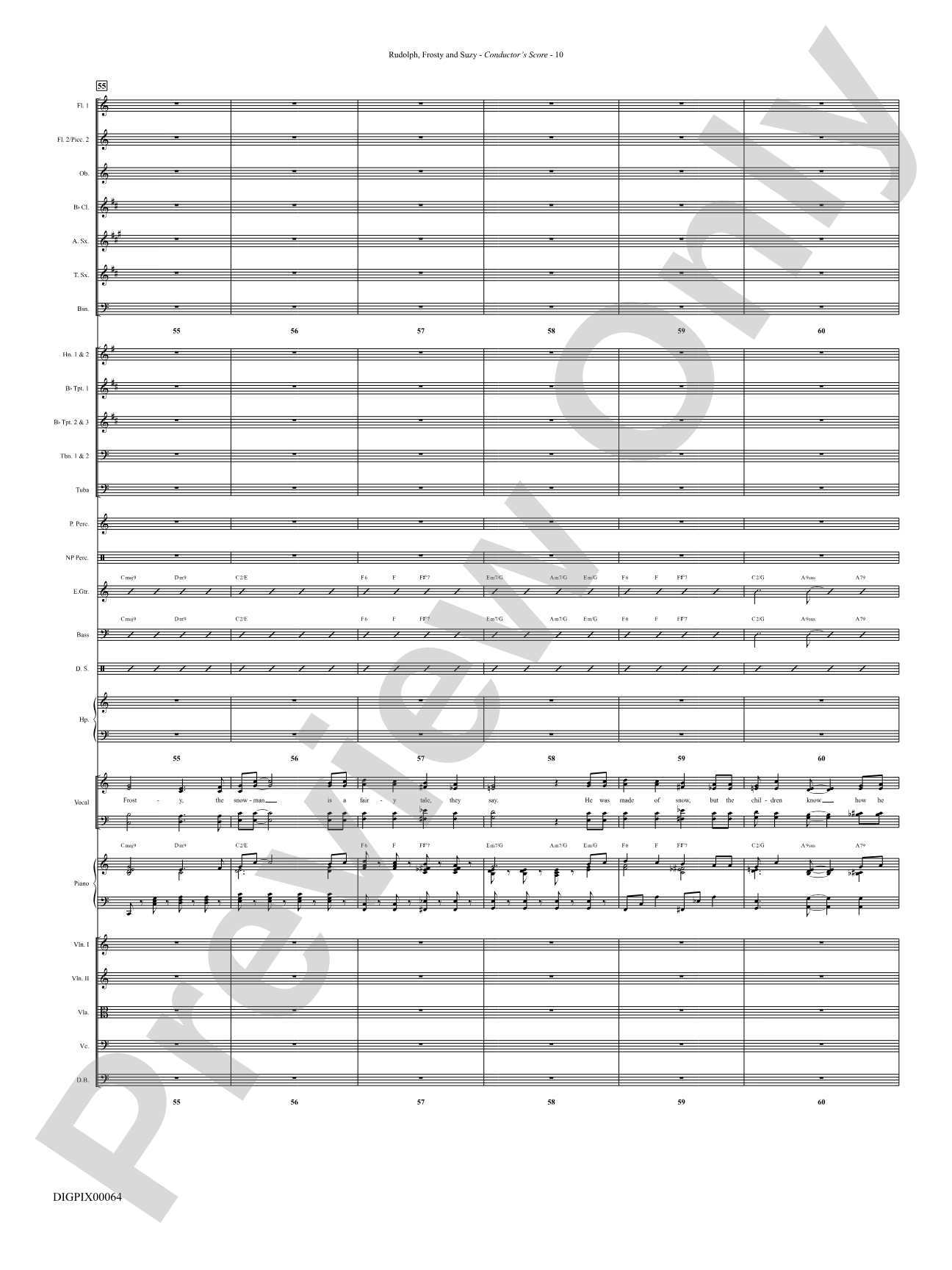 Rudolph, Frosty, and Suzy: Choral SoundPax