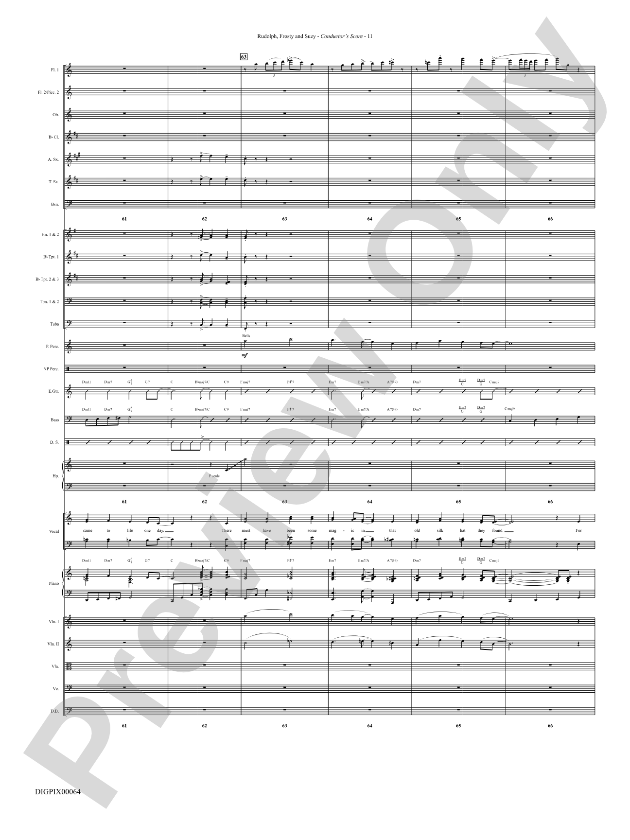 Rudolph, Frosty, and Suzy: Choral SoundPax