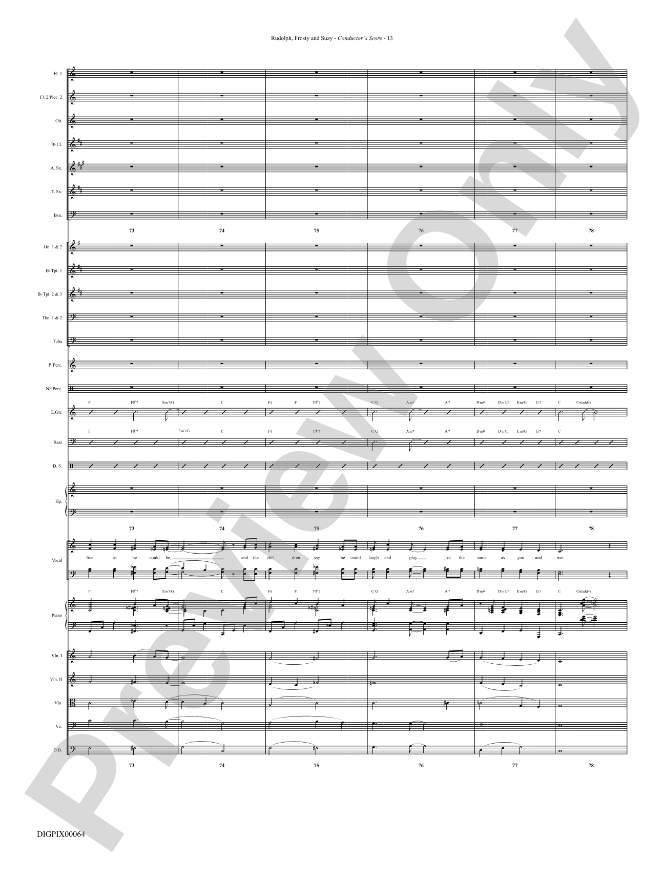 Rudolph, Frosty, and Suzy: Choral SoundPax