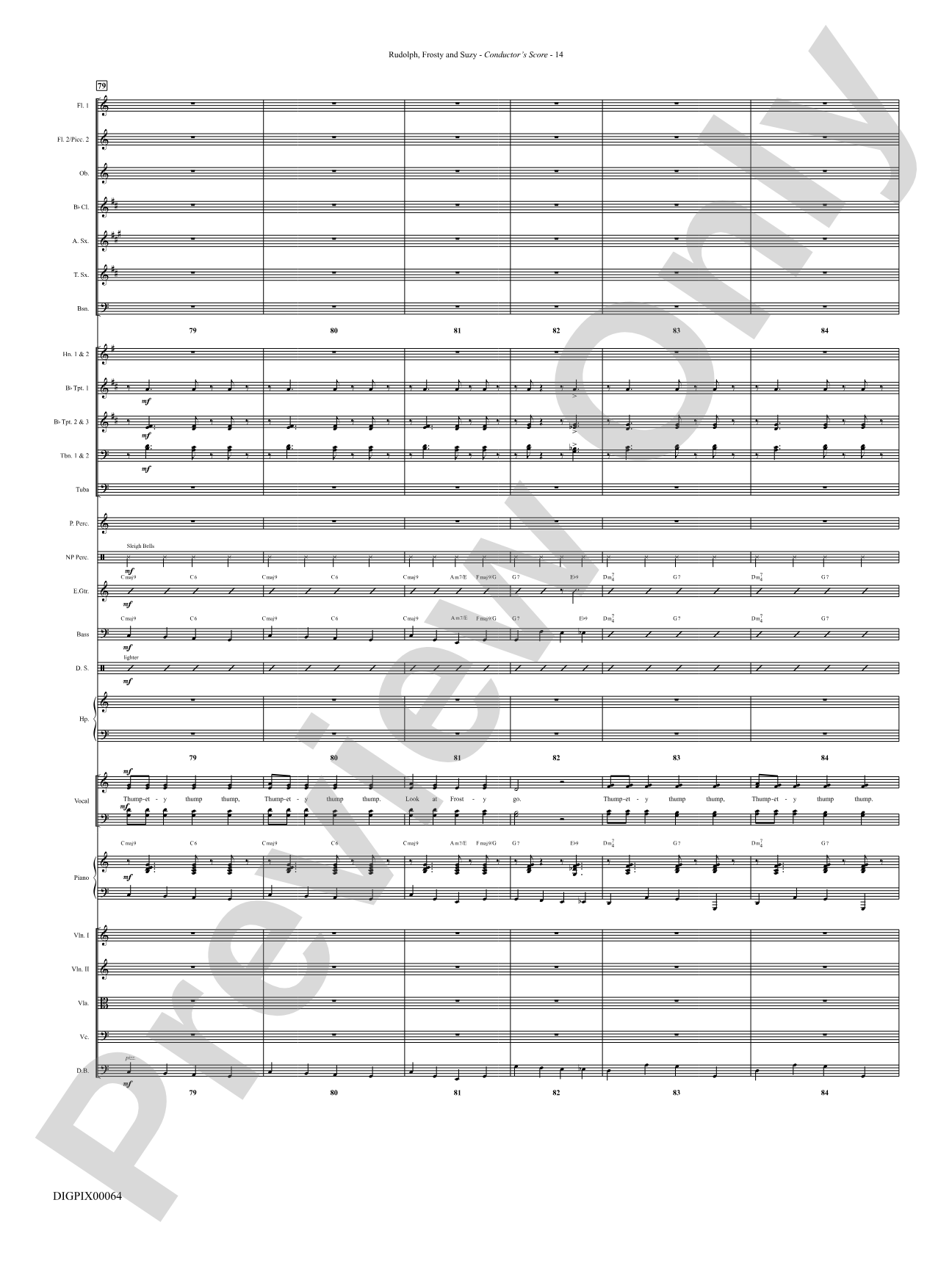 Rudolph, Frosty, and Suzy: Choral SoundPax