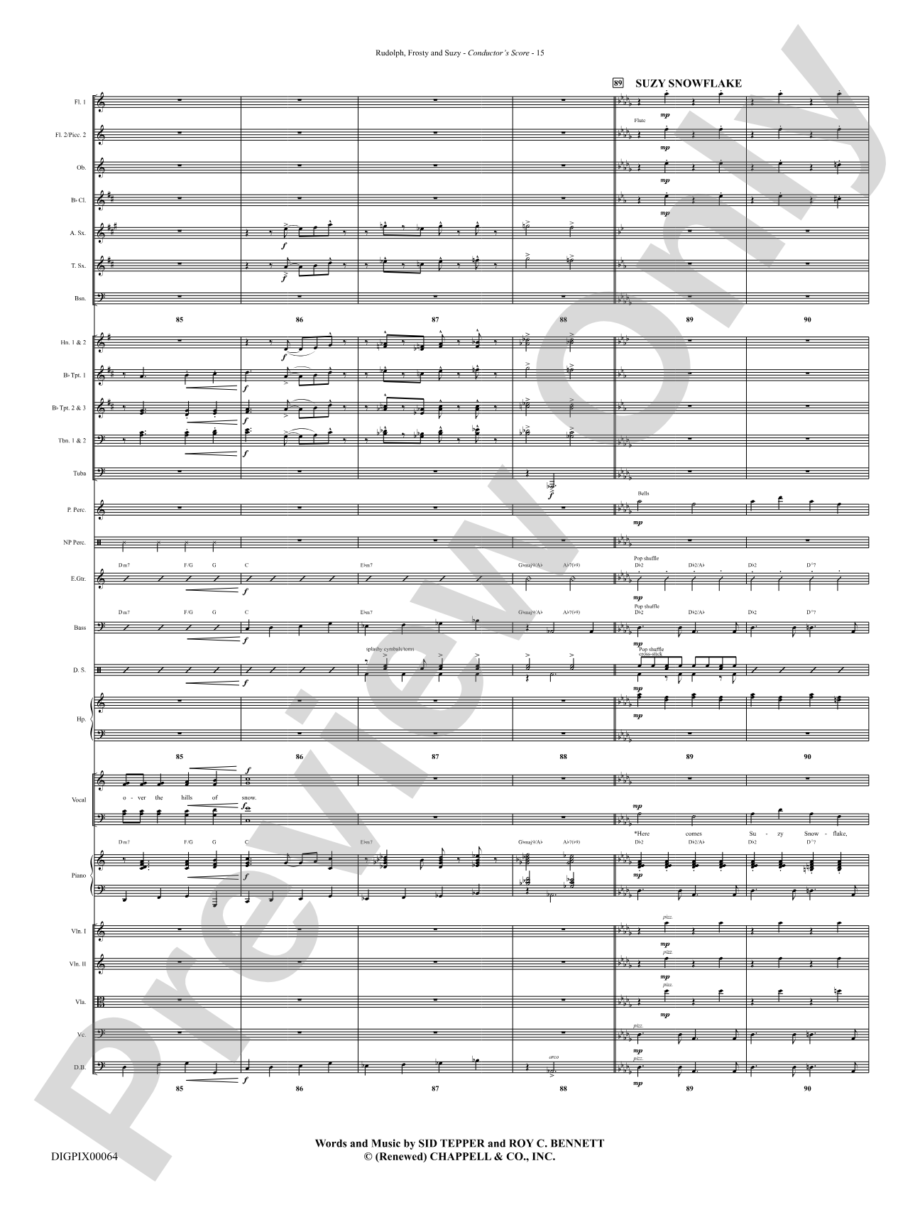 Rudolph, Frosty, and Suzy: Choral SoundPax