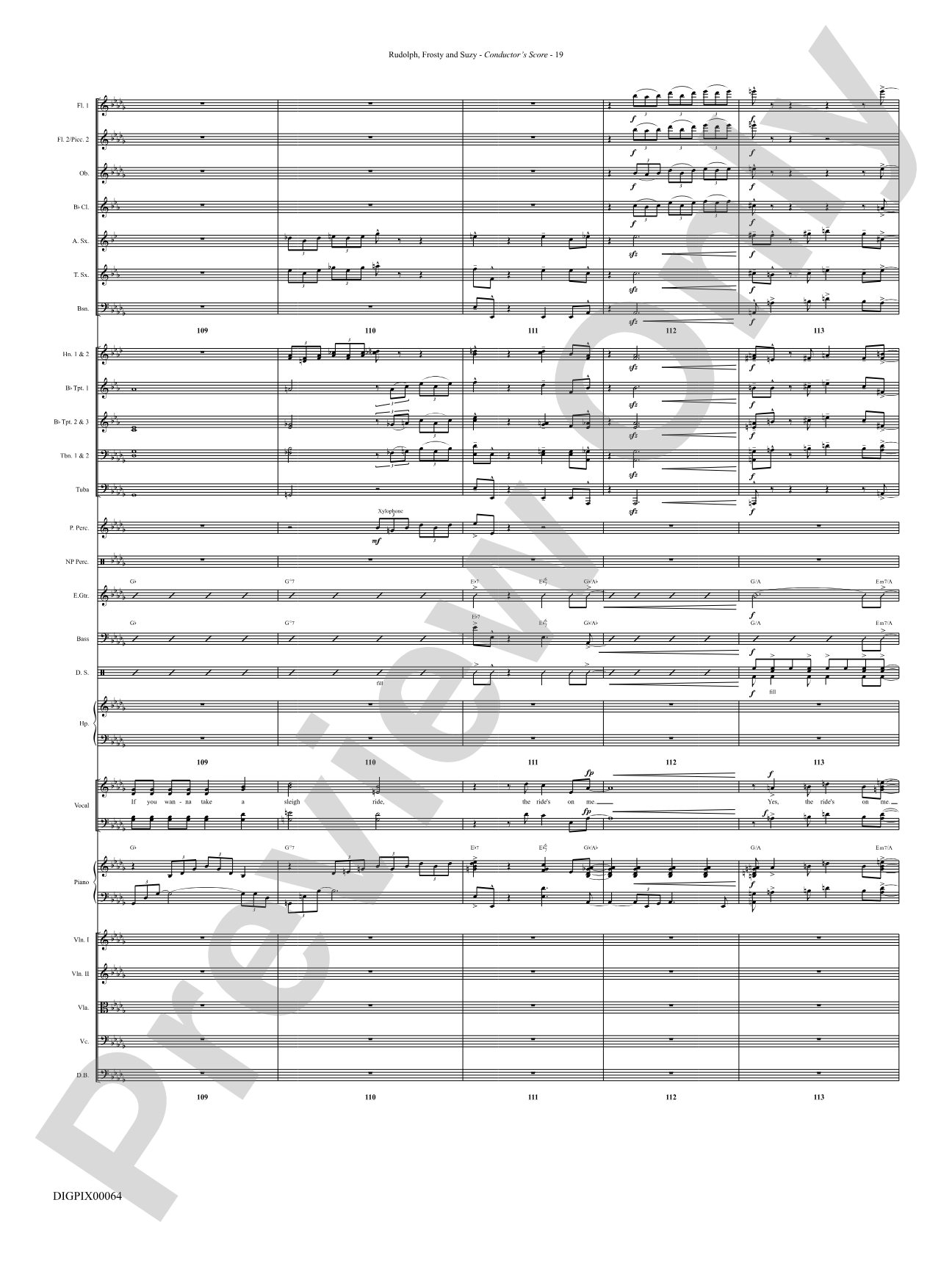 Rudolph, Frosty, and Suzy: Choral SoundPax