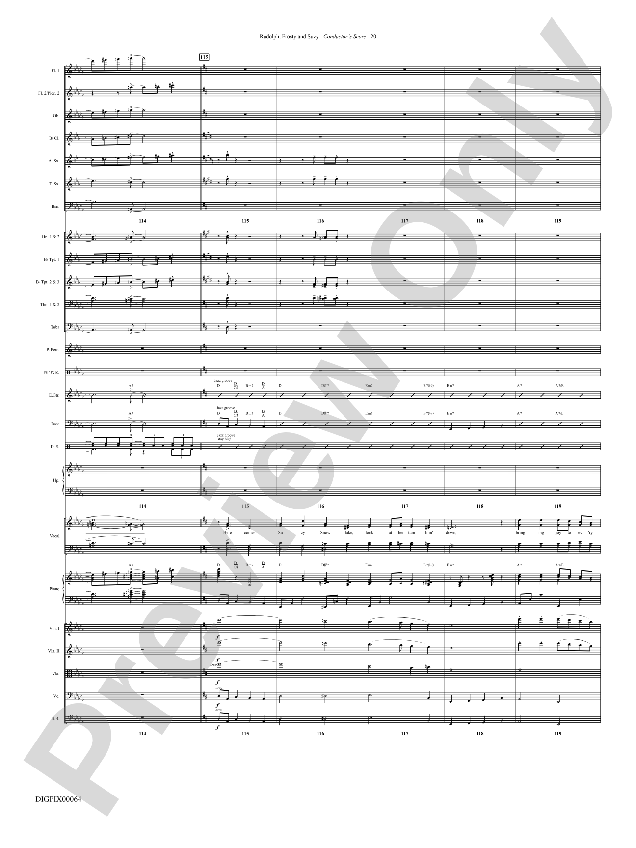 Rudolph, Frosty, and Suzy: Choral SoundPax