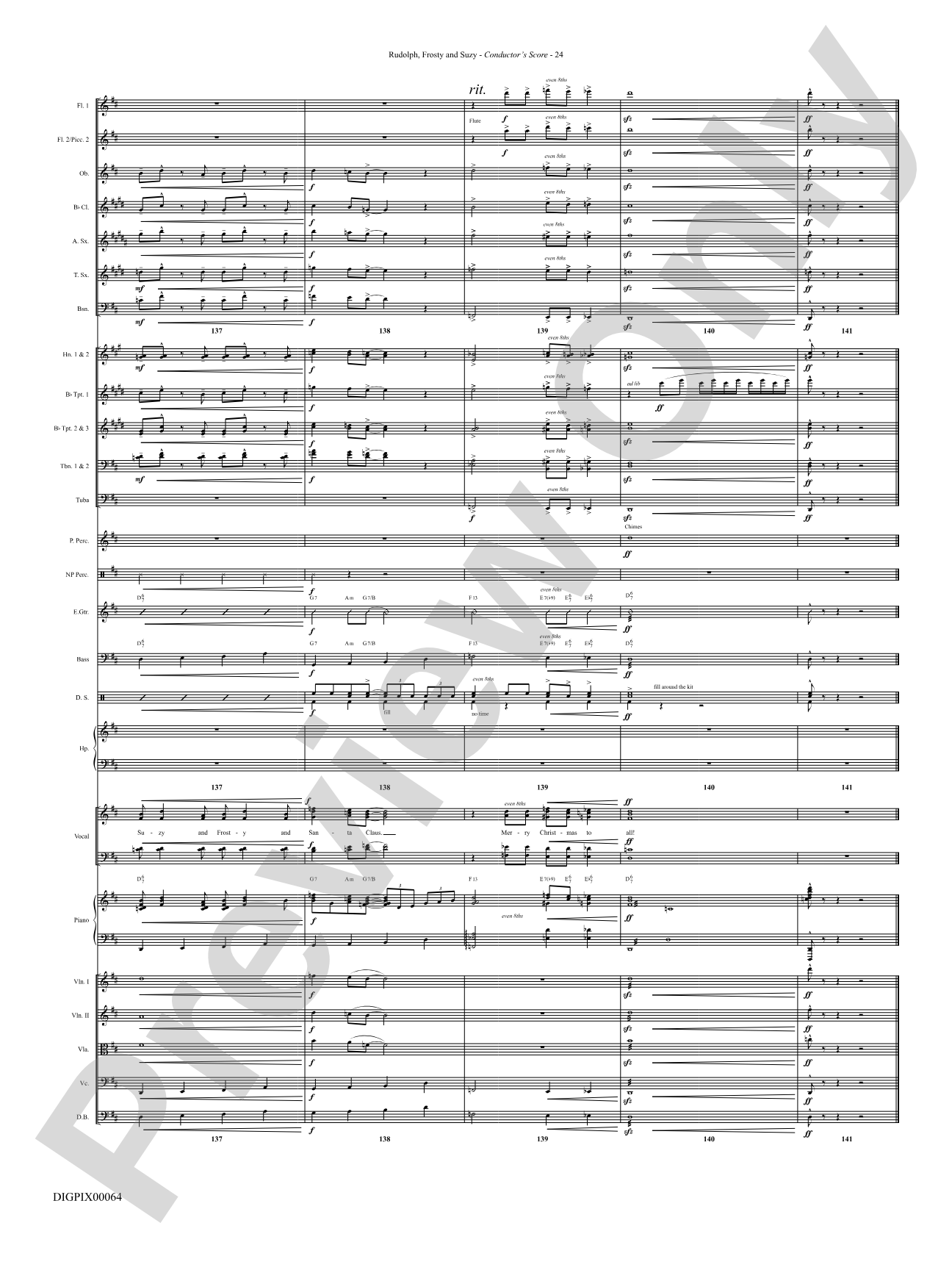 Rudolph, Frosty, and Suzy: Choral SoundPax