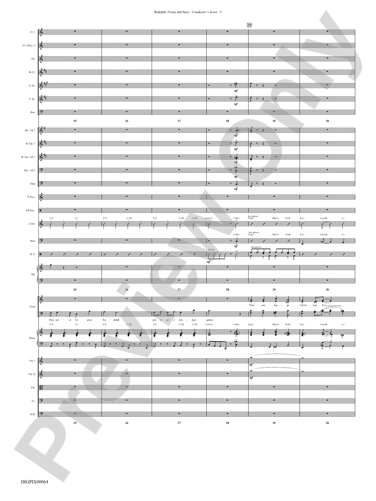 Rudolph, Frosty, and Suzy: Choral SoundPax