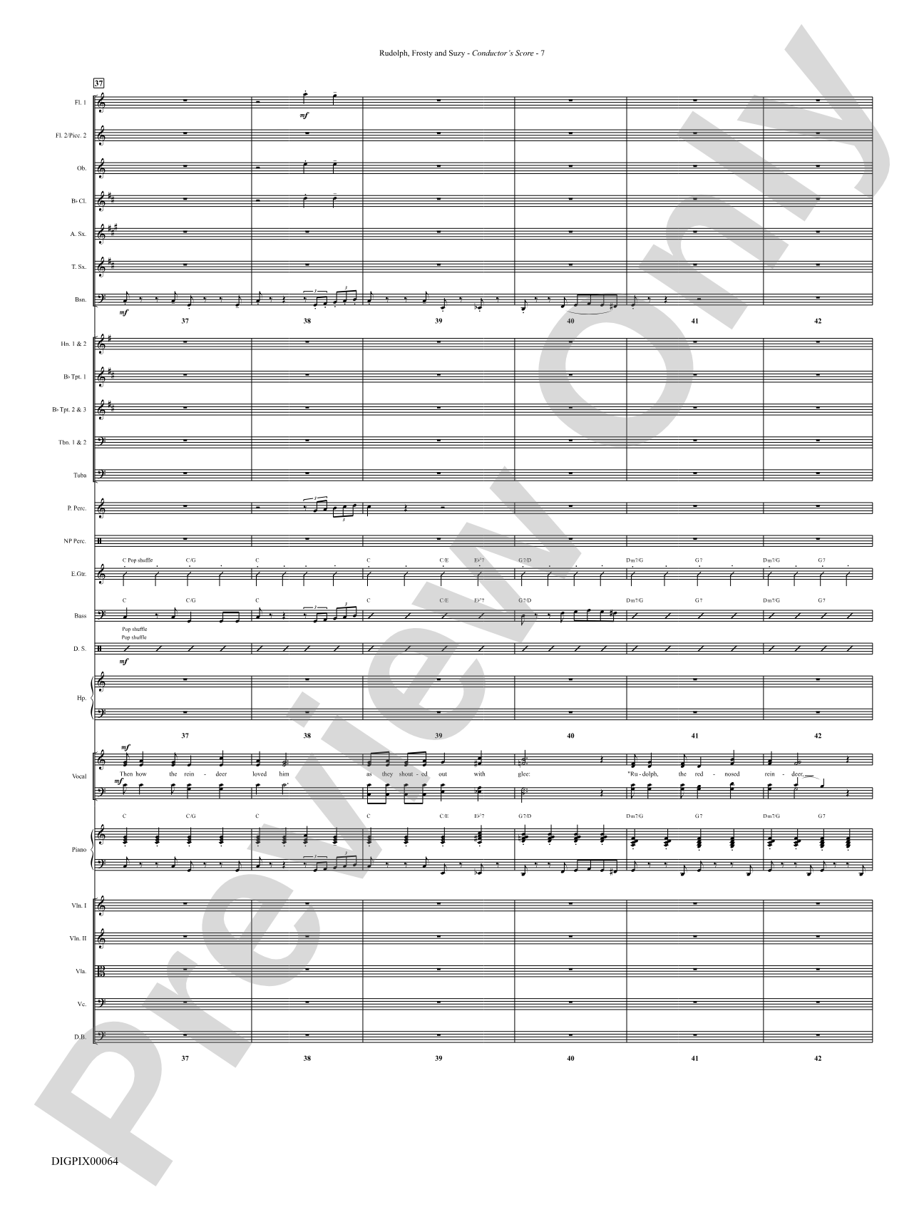 Rudolph, Frosty, and Suzy: Choral SoundPax