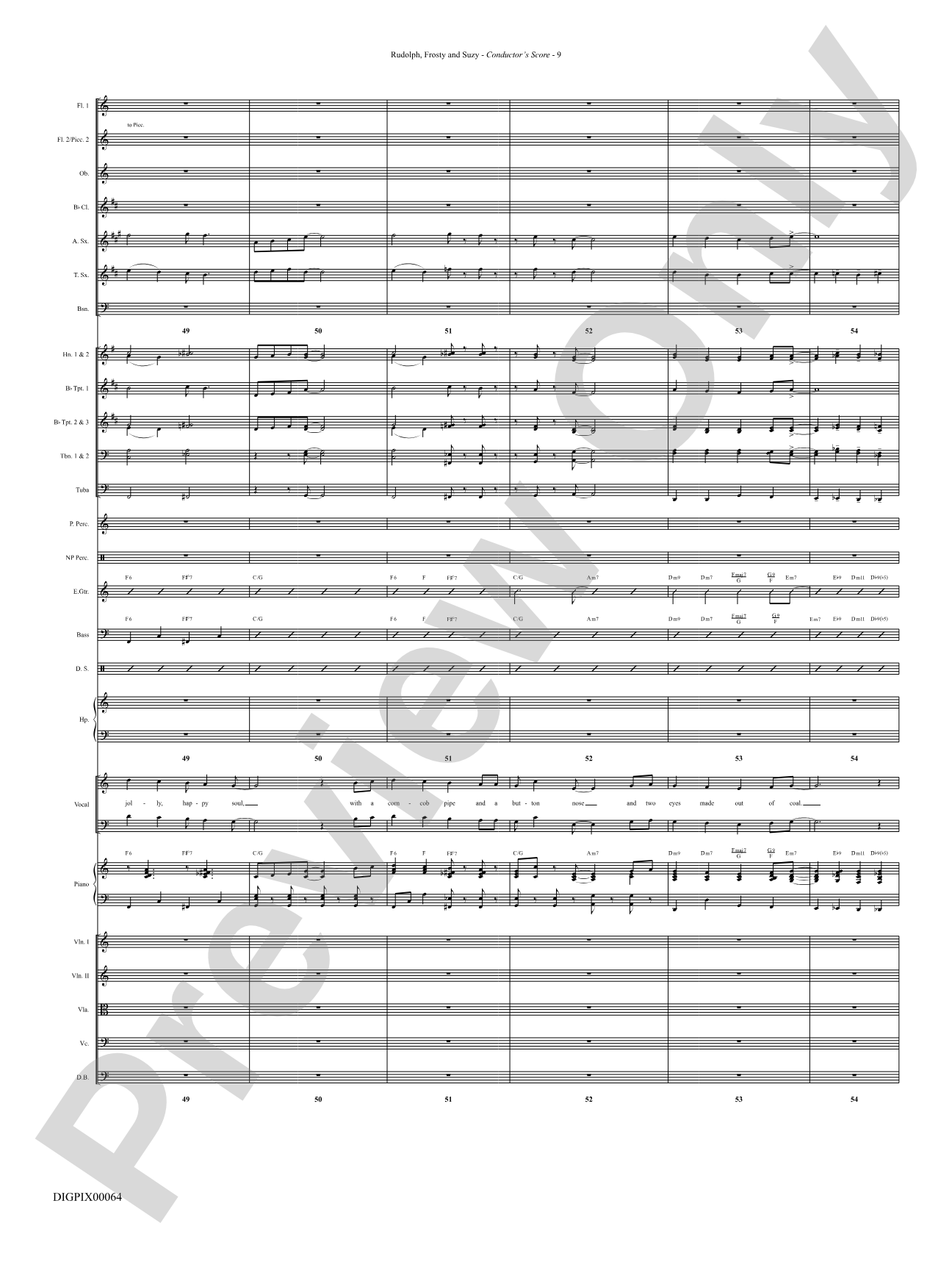 Rudolph, Frosty, and Suzy: Choral SoundPax