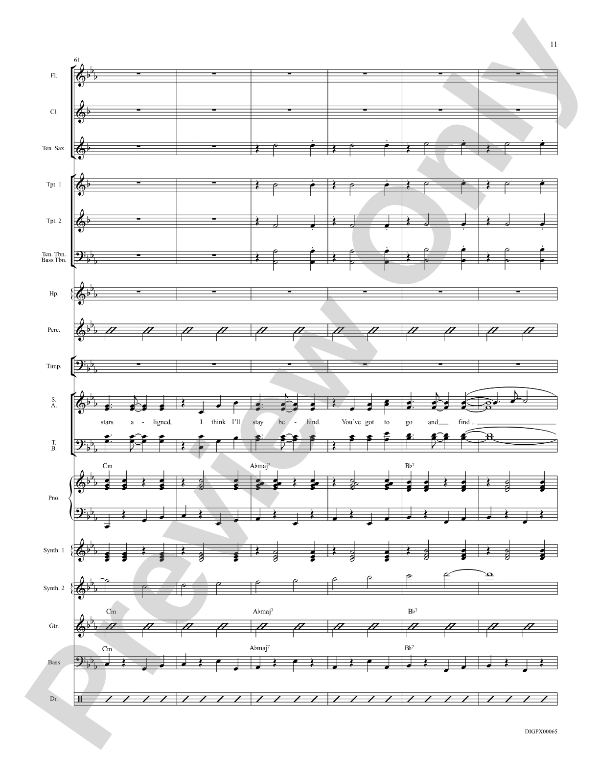 Someone in the Crowd: Choral SoundPax