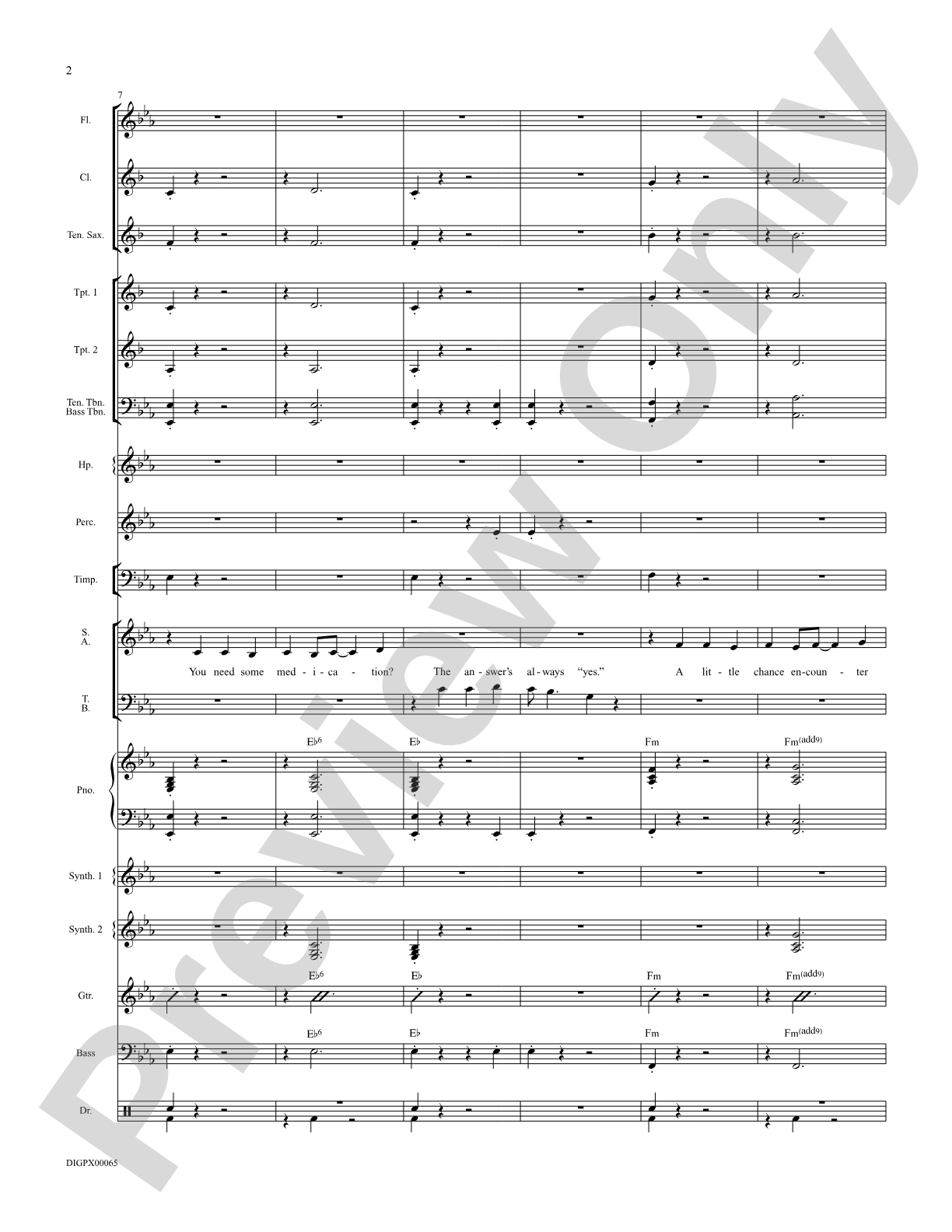 Someone in the Crowd: Choral SoundPax