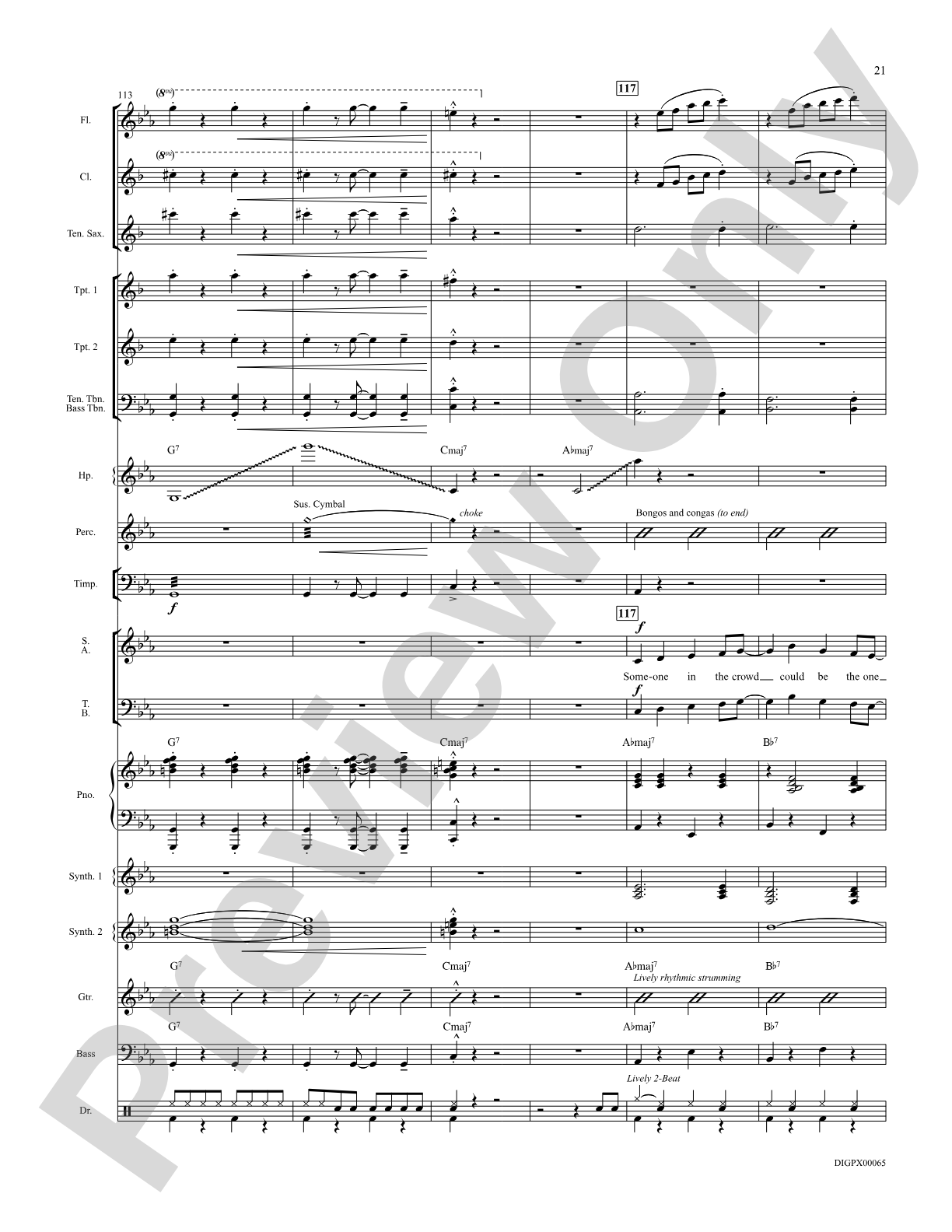 Someone in the Crowd: Choral SoundPax