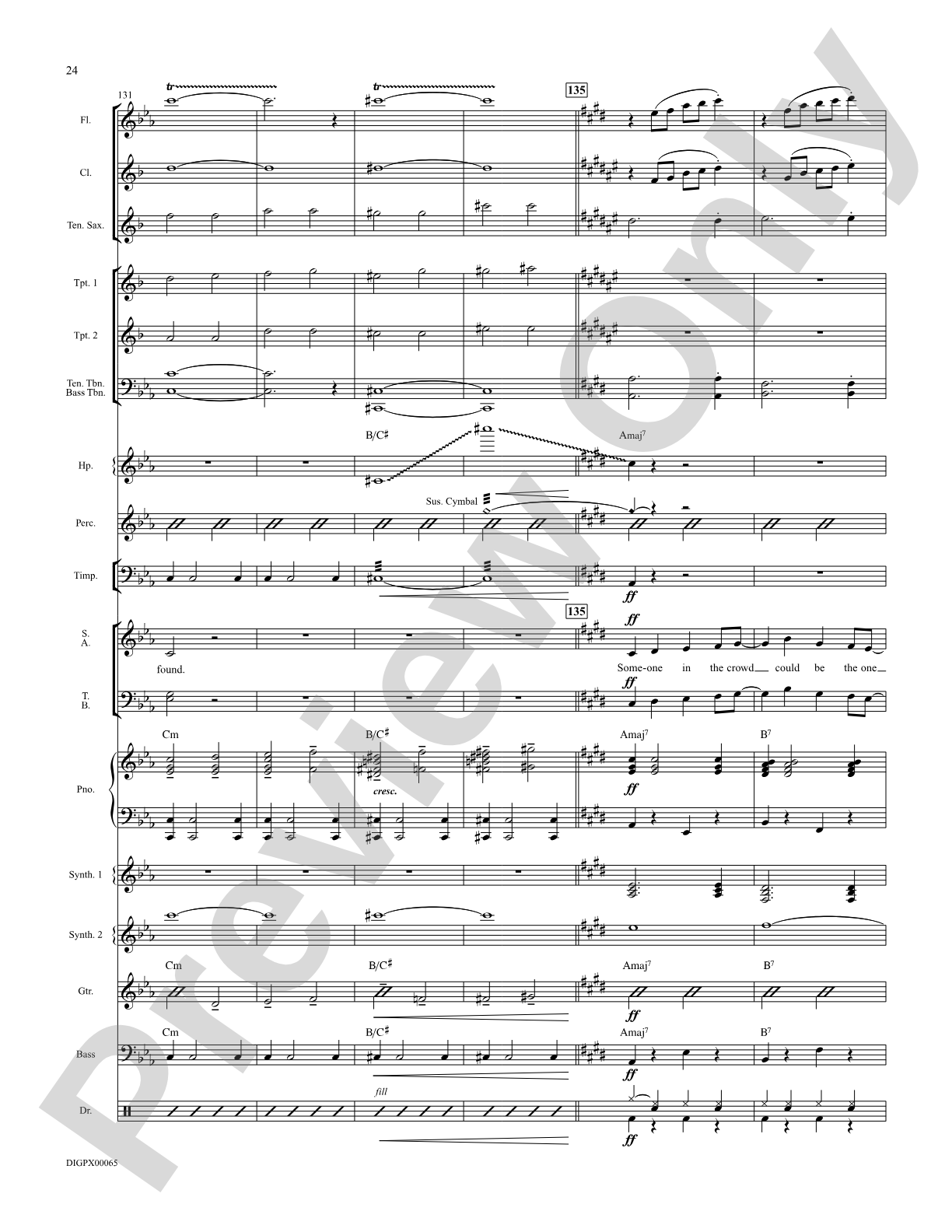 Someone in the Crowd: Choral SoundPax