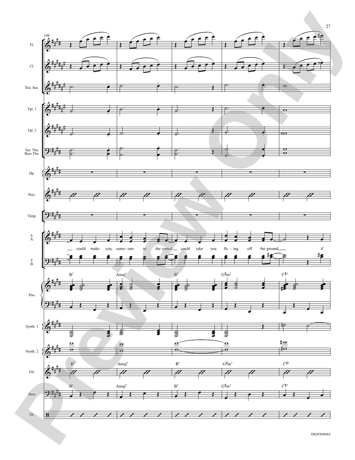 Someone in the Crowd: Choral SoundPax