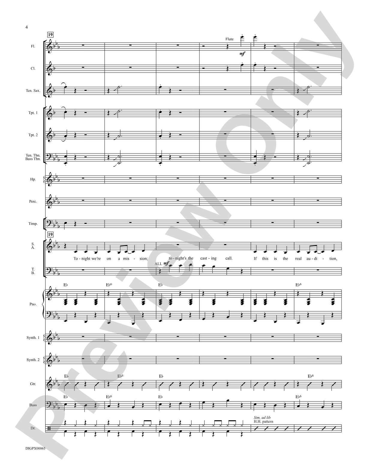 Someone in the Crowd: Choral SoundPax