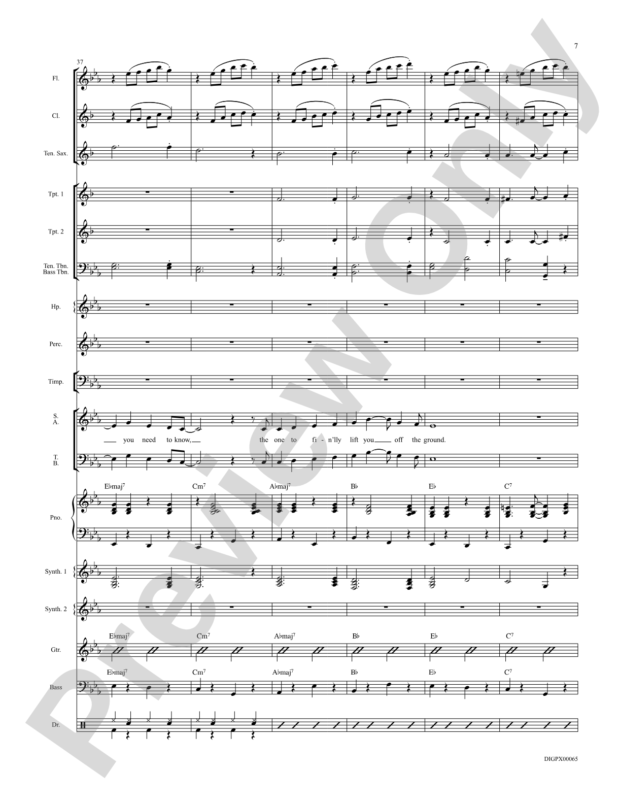 Someone in the Crowd: Choral SoundPax