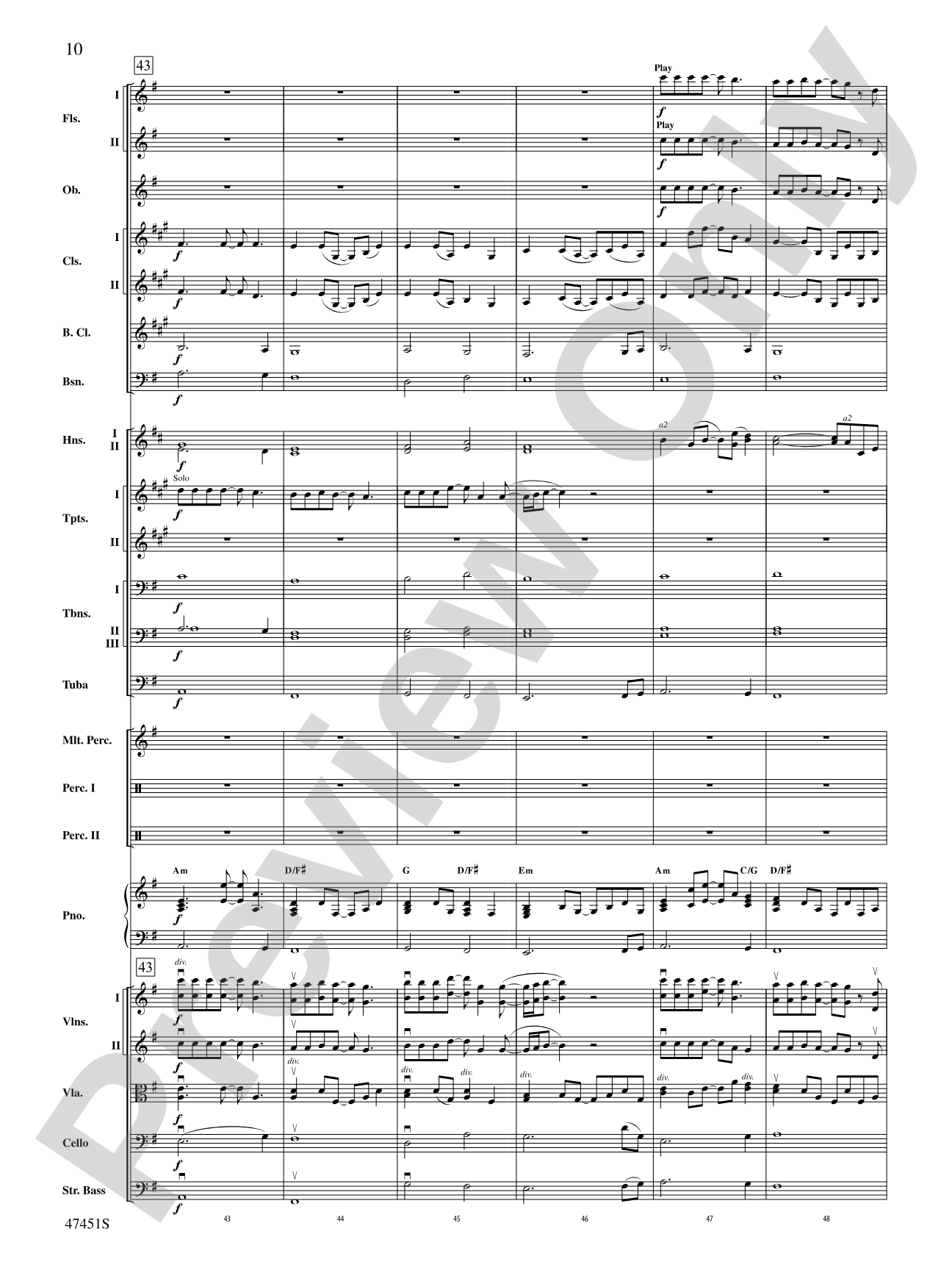 Shallow (from A Star Is Born): Full Orchestra Conductor Score & Parts