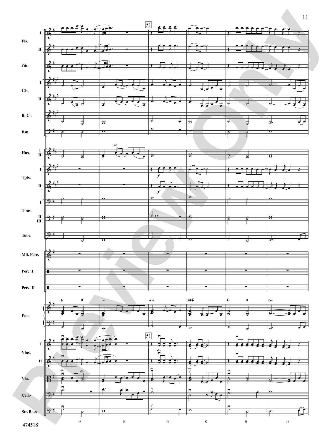 Shallow (from A Star Is Born): Full Orchestra Conductor Score & Parts