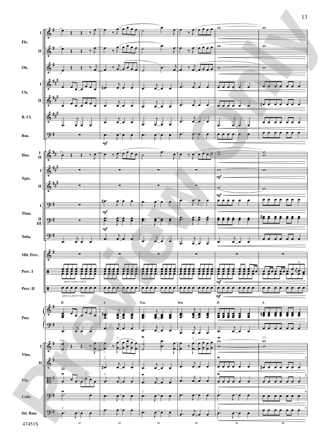 Shallow (from A Star Is Born): Full Orchestra Conductor Score & Parts