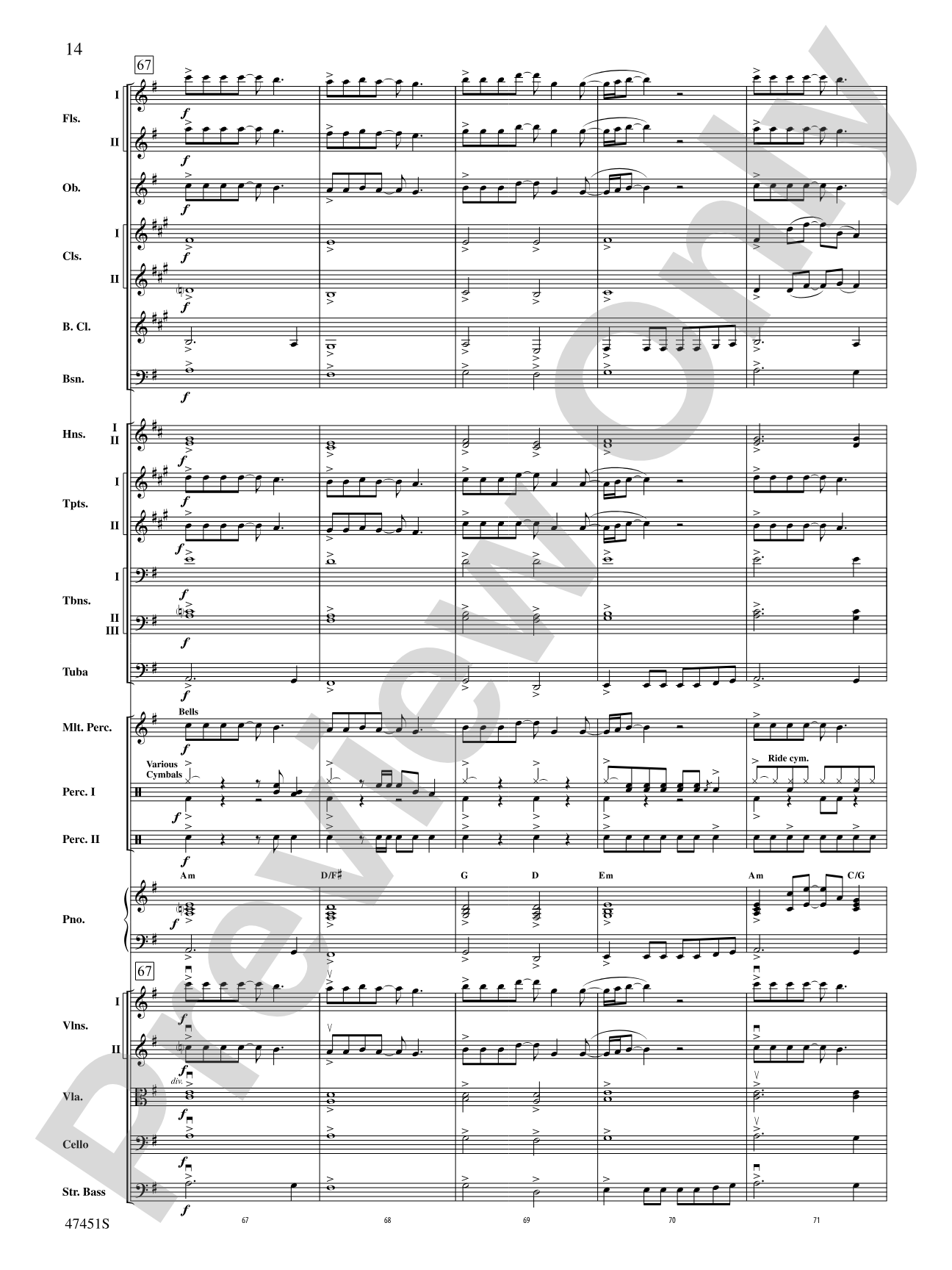 Shallow (from A Star Is Born): Full Orchestra Conductor Score & Parts