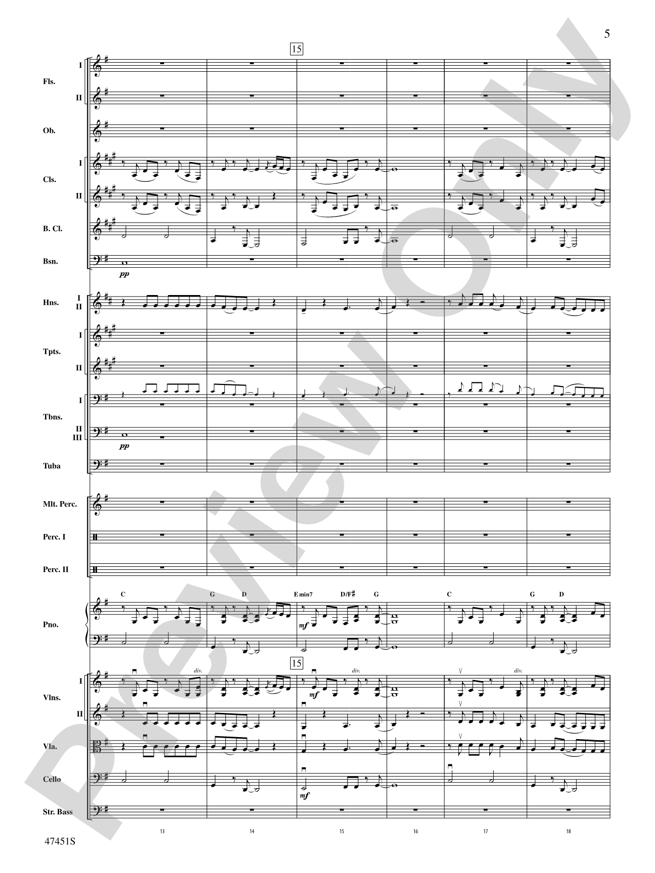 Shallow (from A Star Is Born): Full Orchestra Conductor Score & Parts
