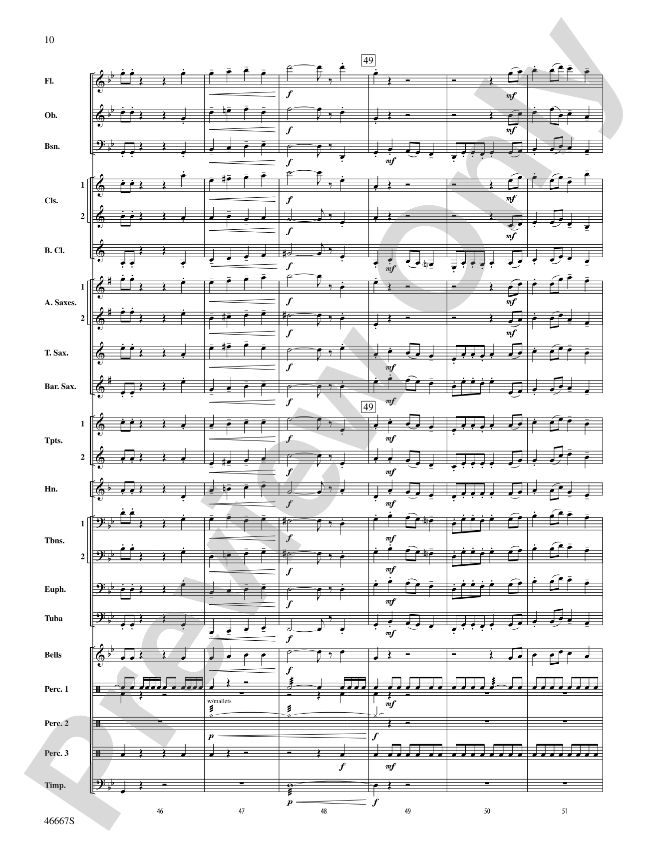 And It Begins: Score