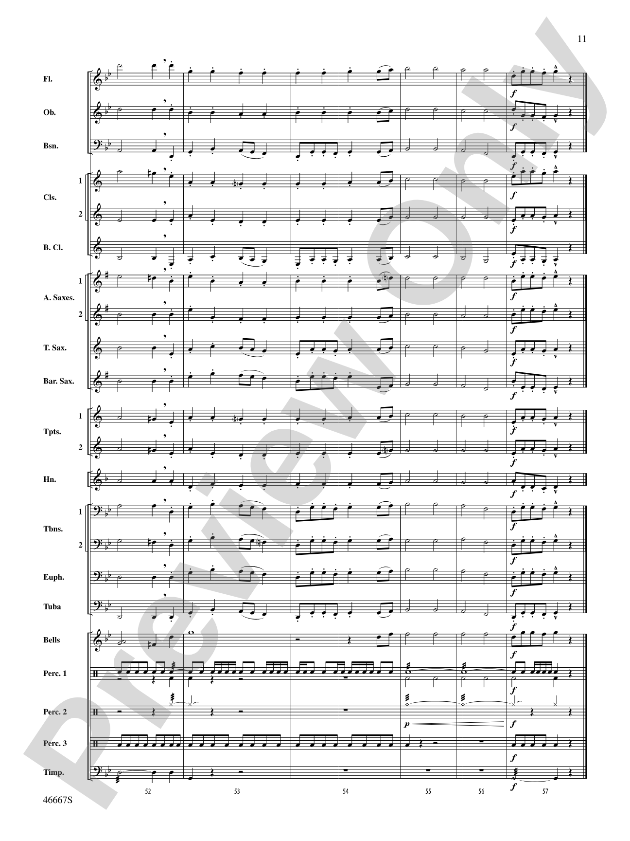 And It Begins: Score