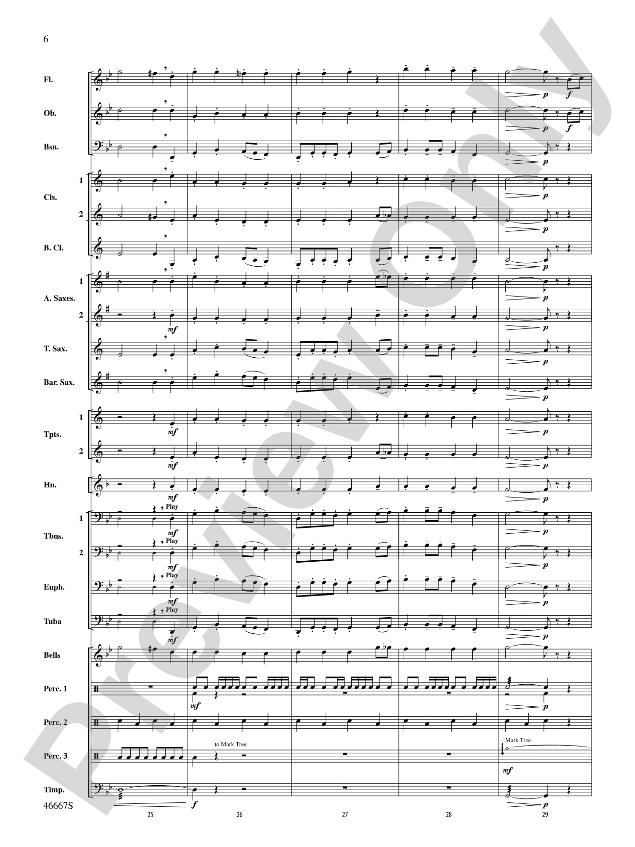 And It Begins: Score