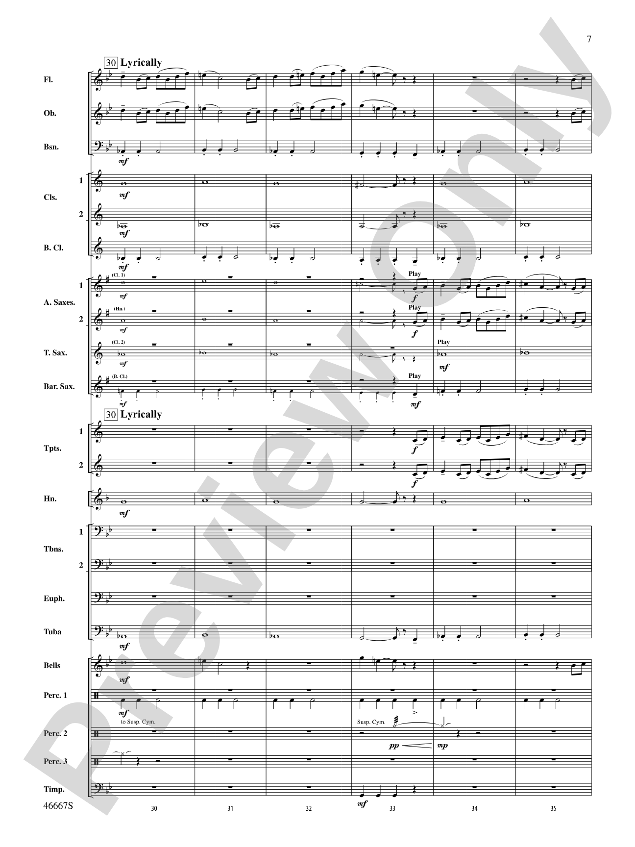 And It Begins: Score