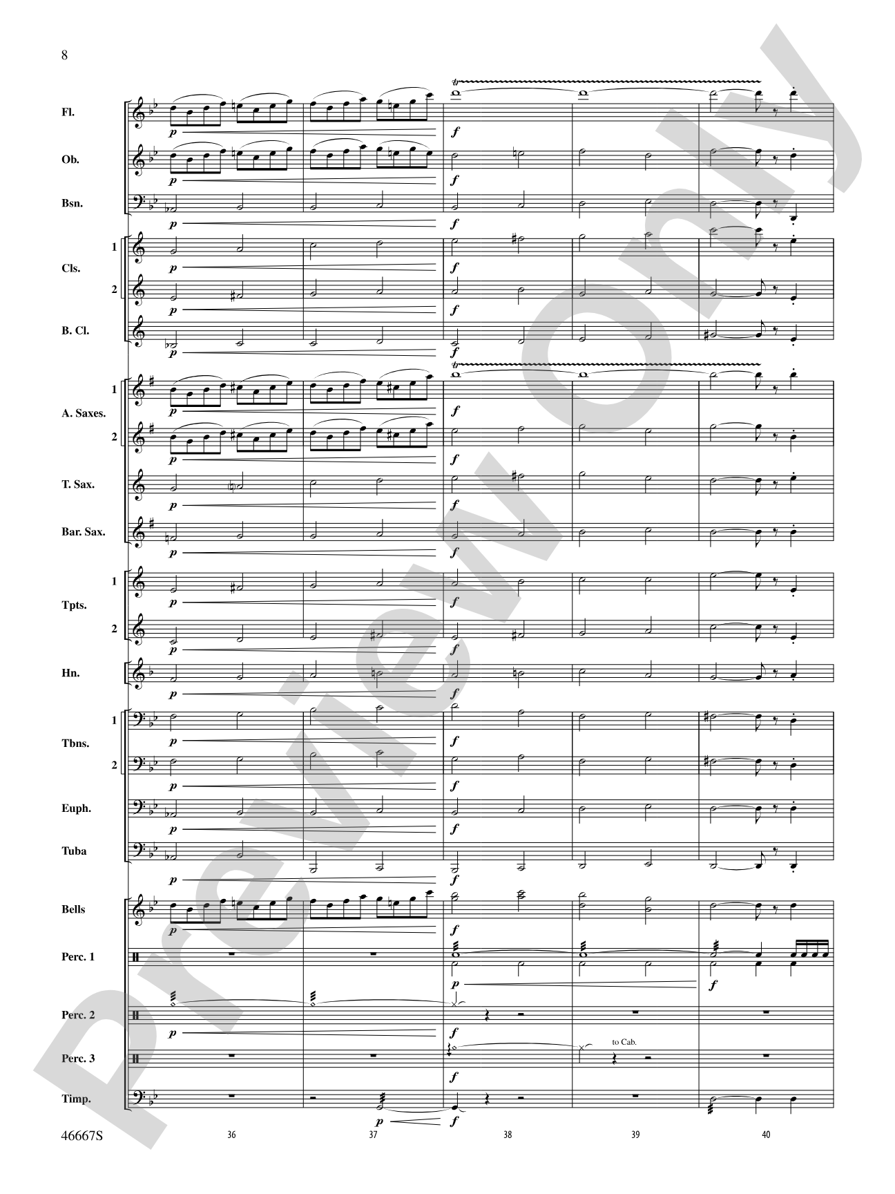 And It Begins: Score