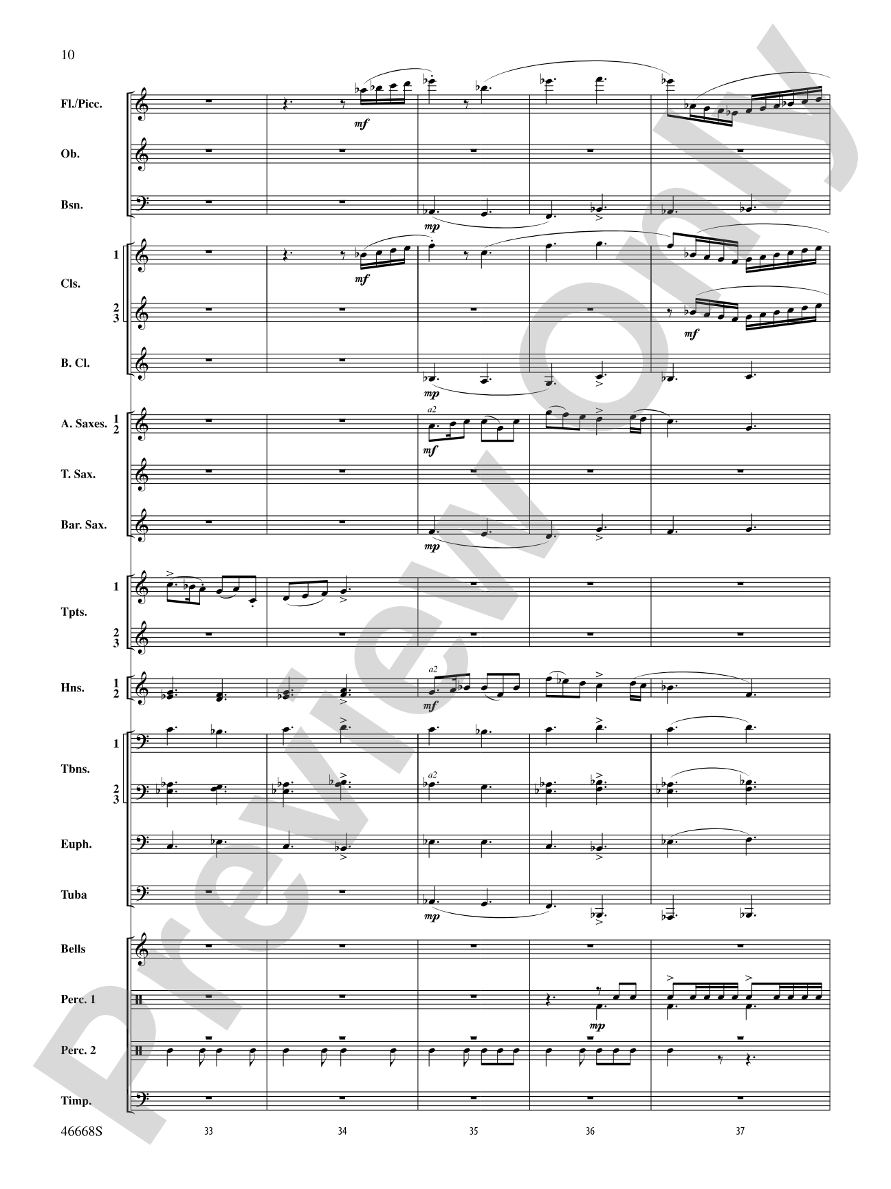 Skydance: Concert Band Conductor Score & Parts