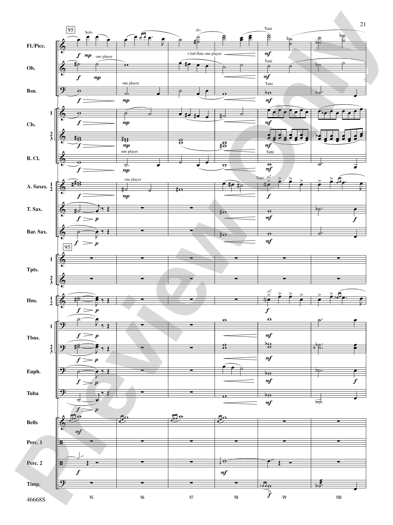 Skydance: Concert Band Conductor Score & Parts