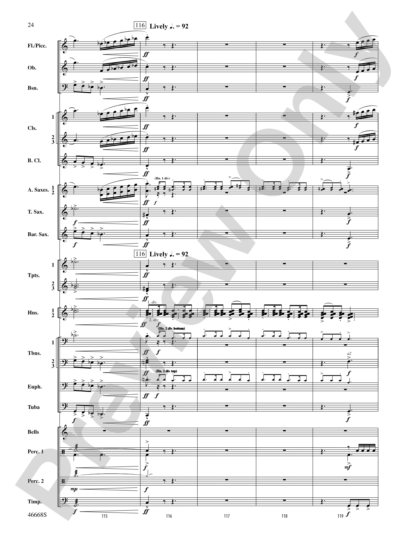Skydance: Concert Band Conductor Score & Parts
