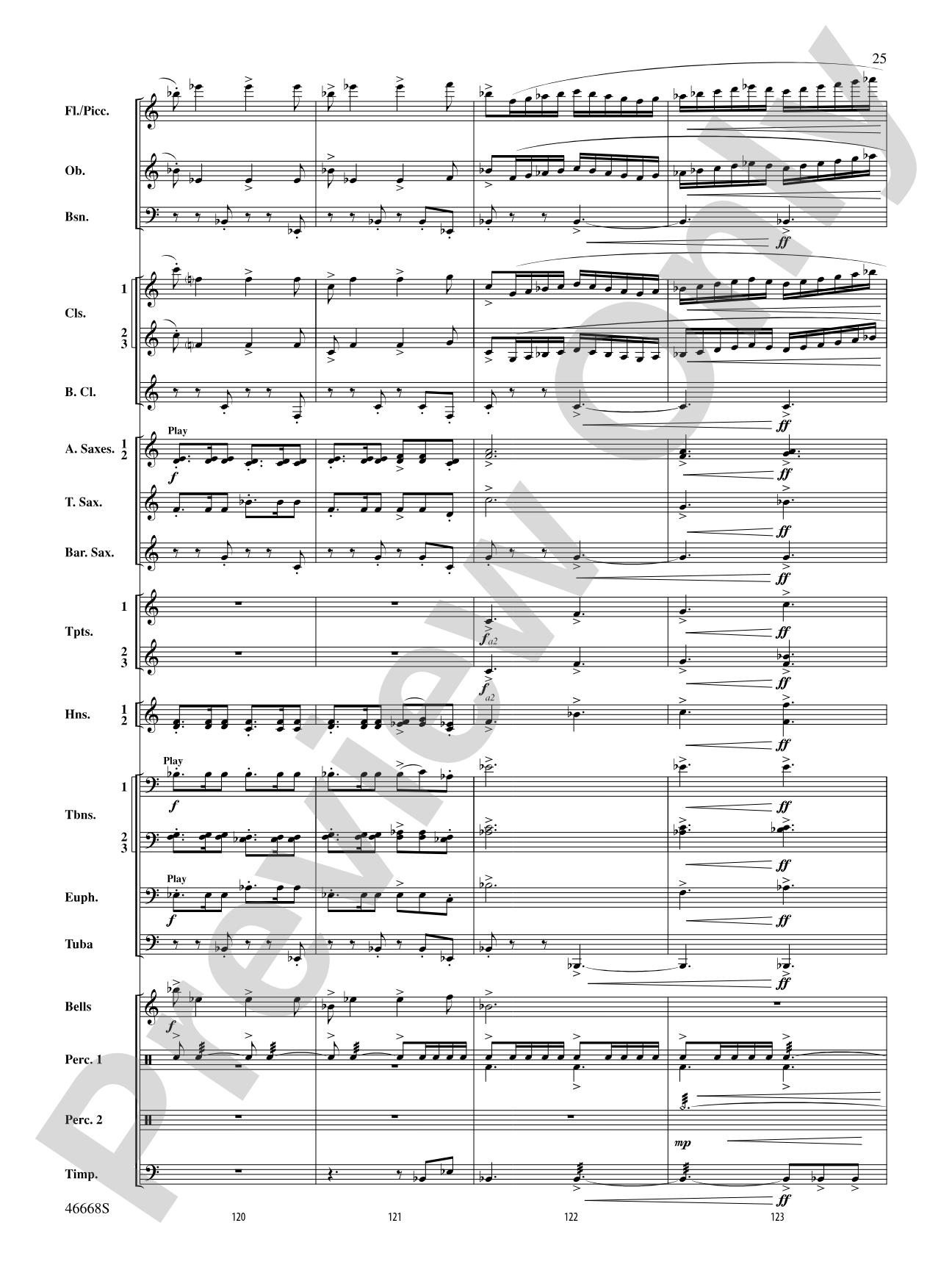 Skydance: Concert Band Conductor Score & Parts